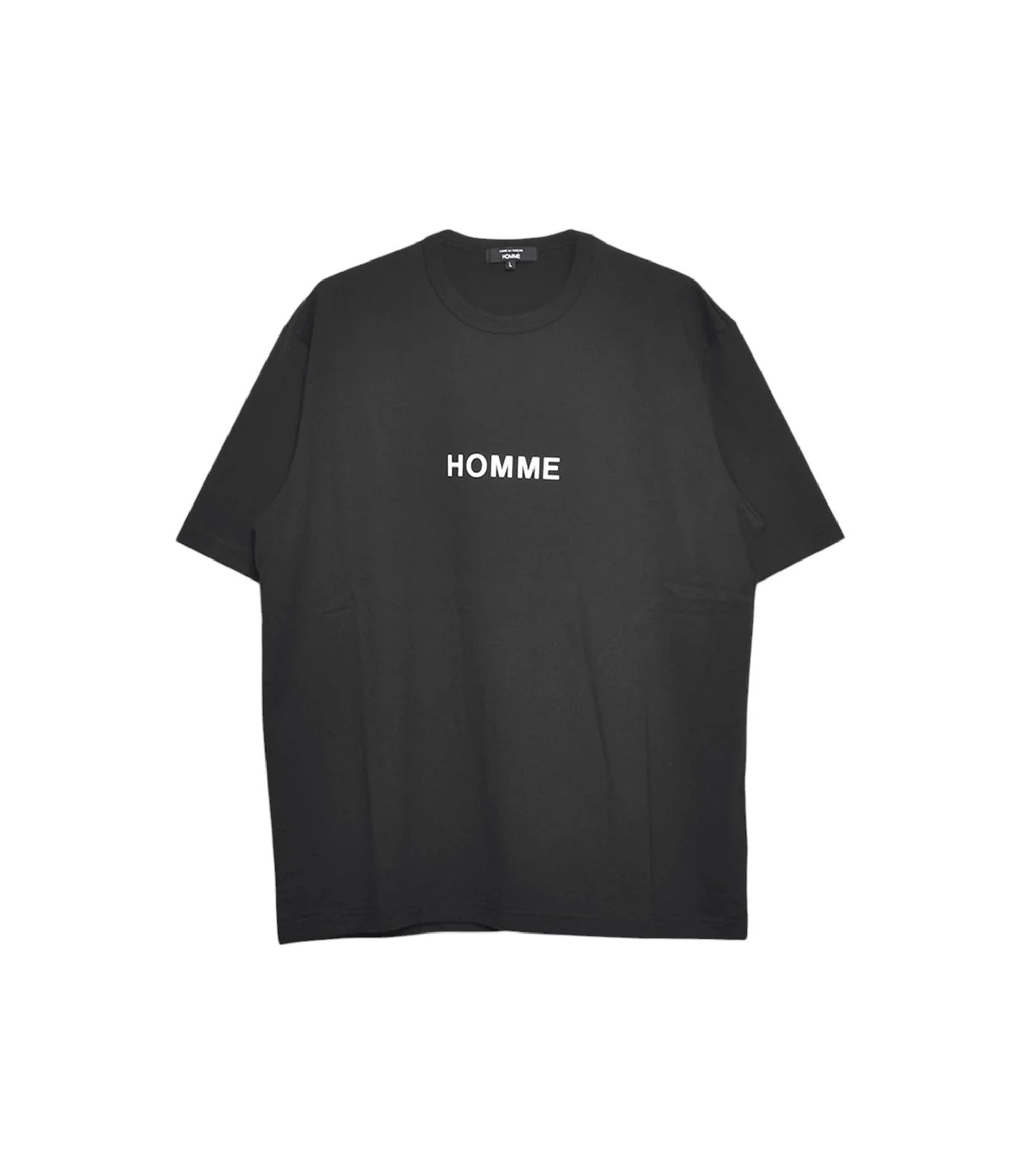 HOMME  Logo T-Shirt - Black