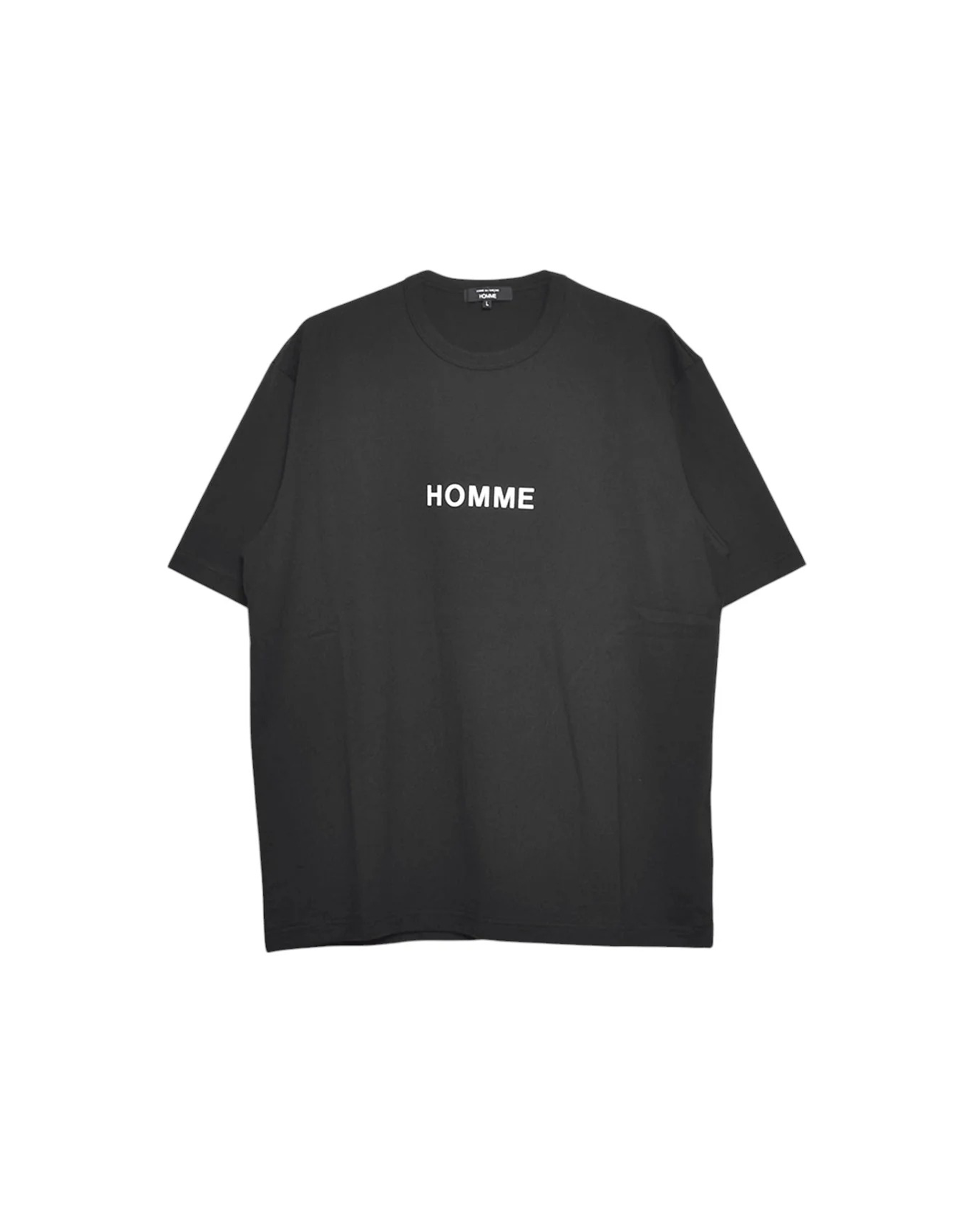 HOMME  Logo T-Shirt - Black