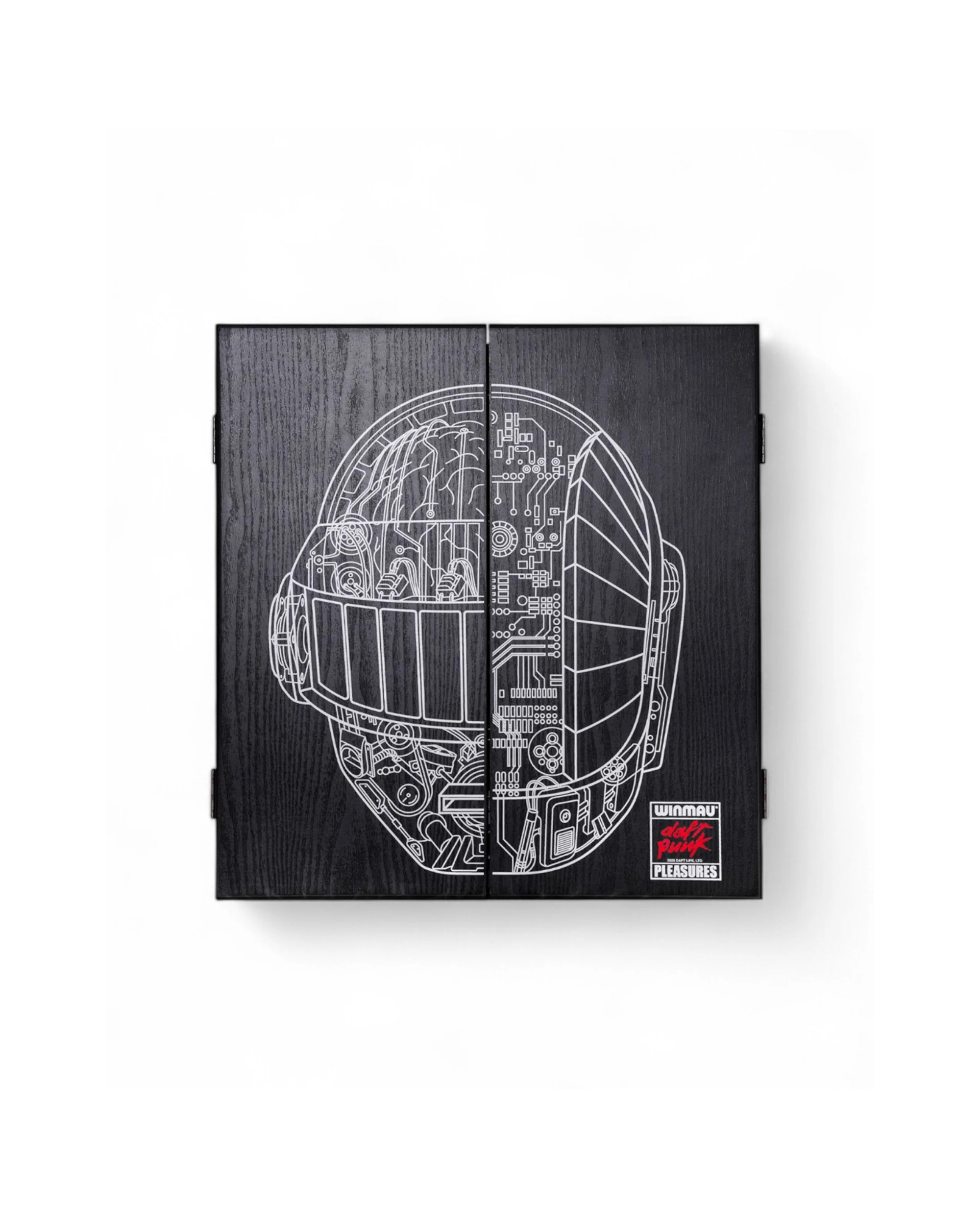 Daft Punk Schematic Dartboard - Black