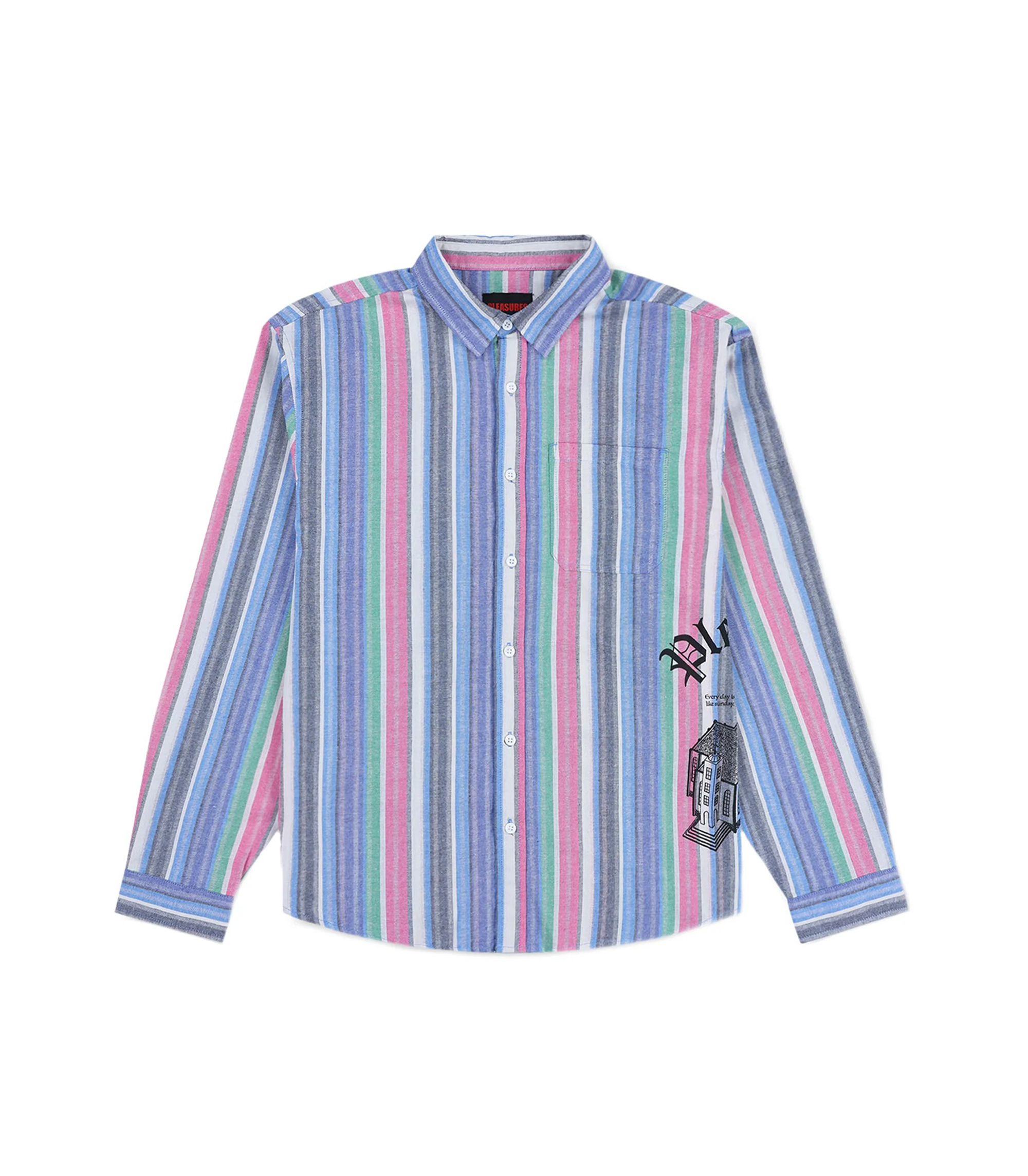 Chapel L/S Shirt - Blue