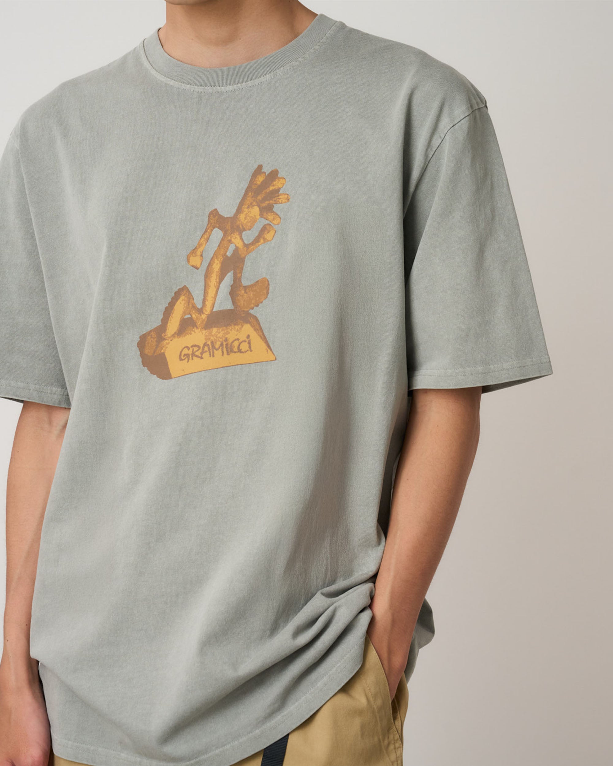 Sculpture T-Shirt - Grey Pigment