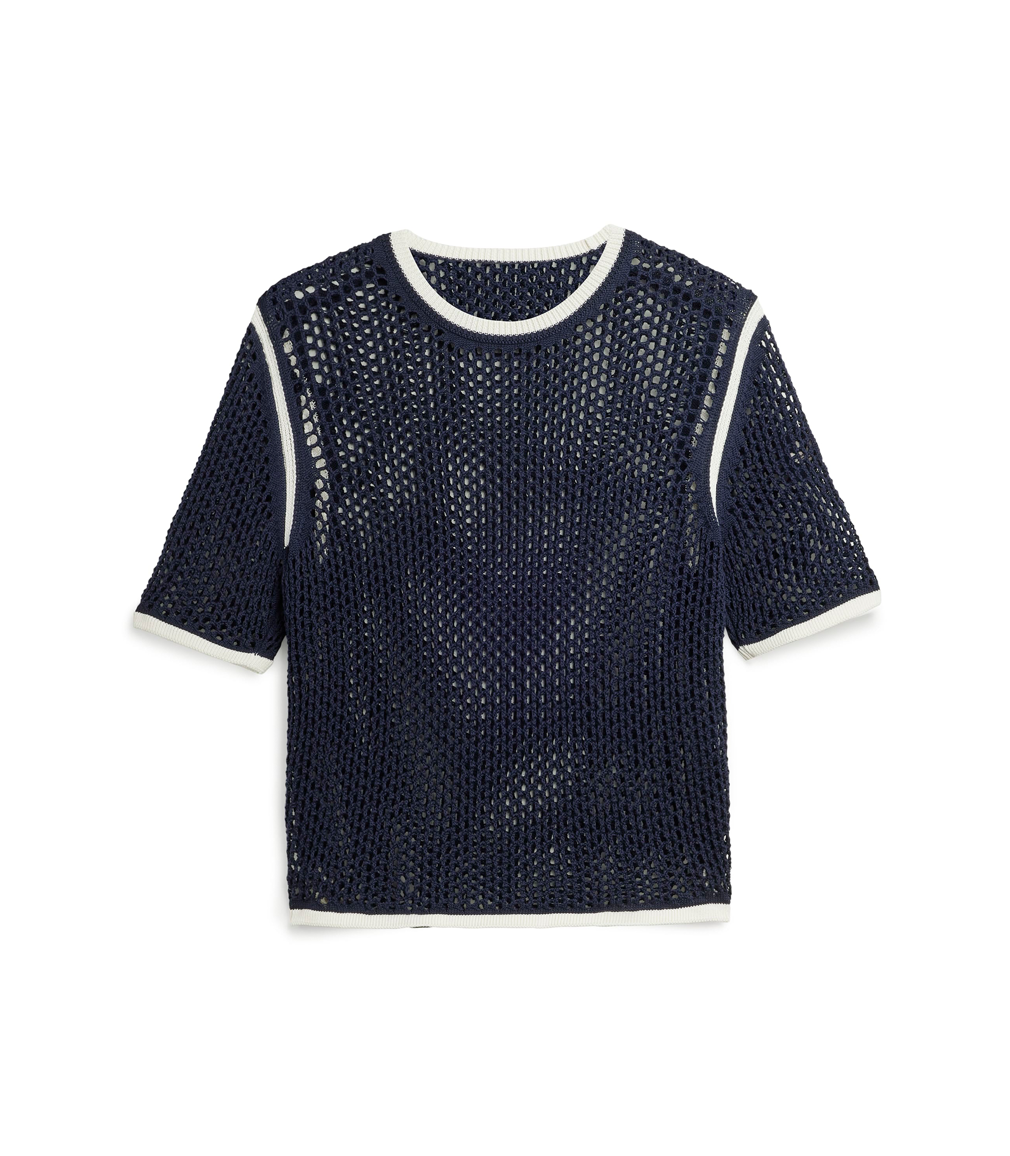 Wales Bonner Knit T-Shirt - Night Navy