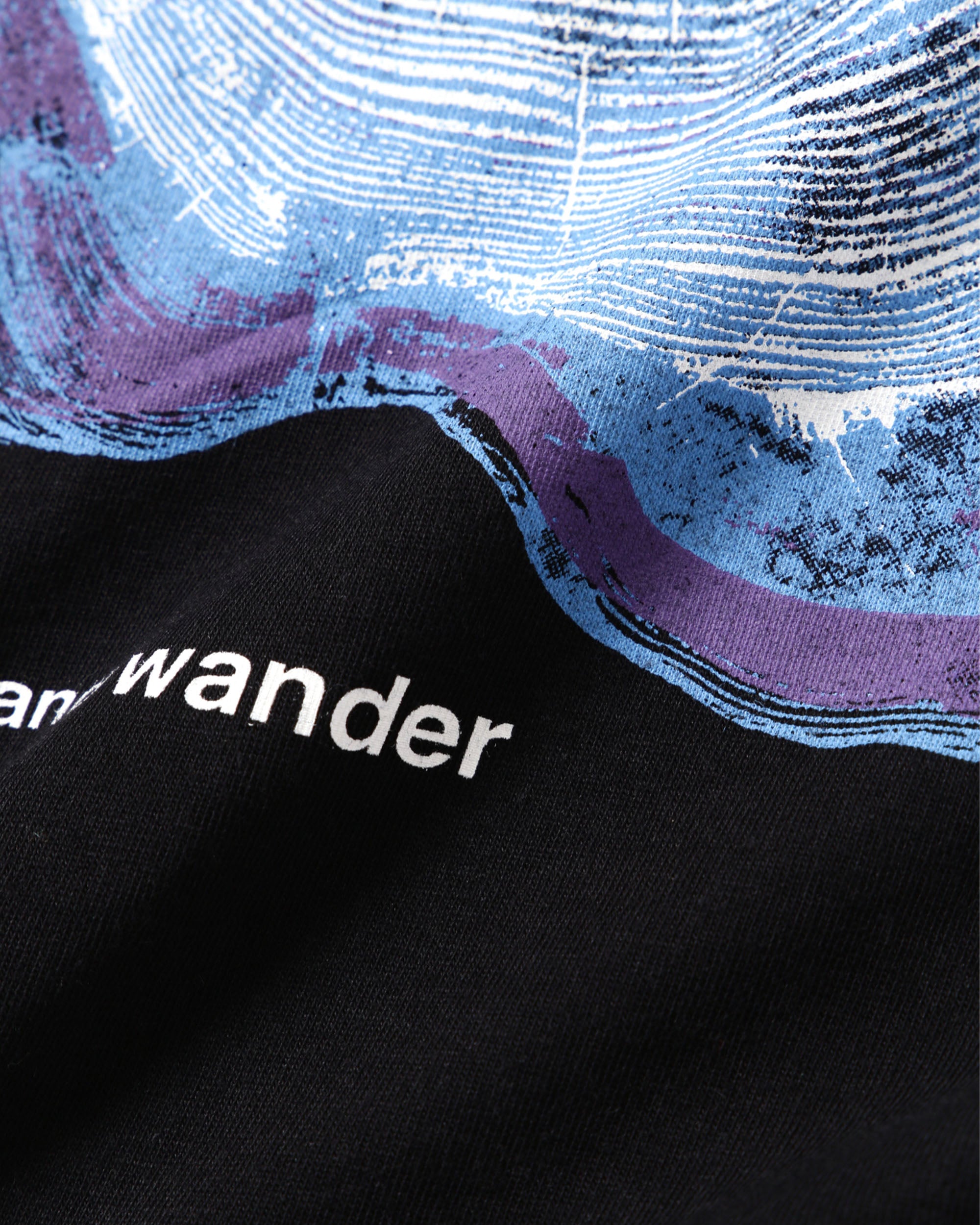Wandering Printed T-Shirt - Black