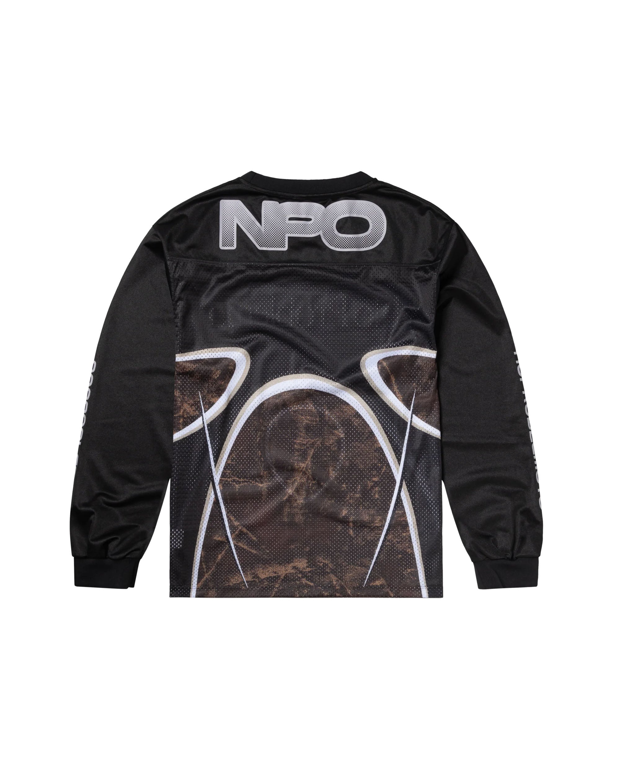 Alien L/S Moto Shirt - Black