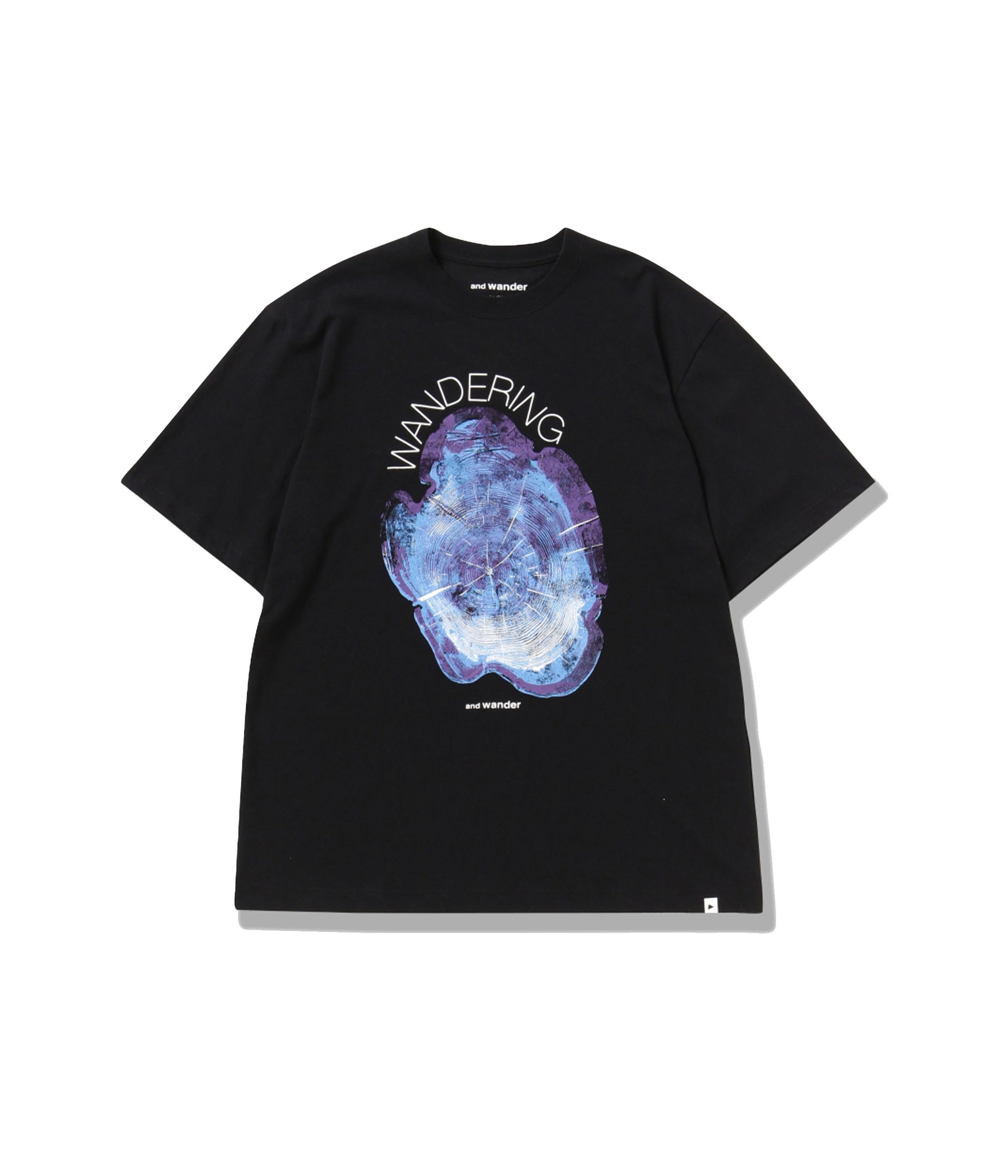 Wandering Printed T-Shirt - Black
