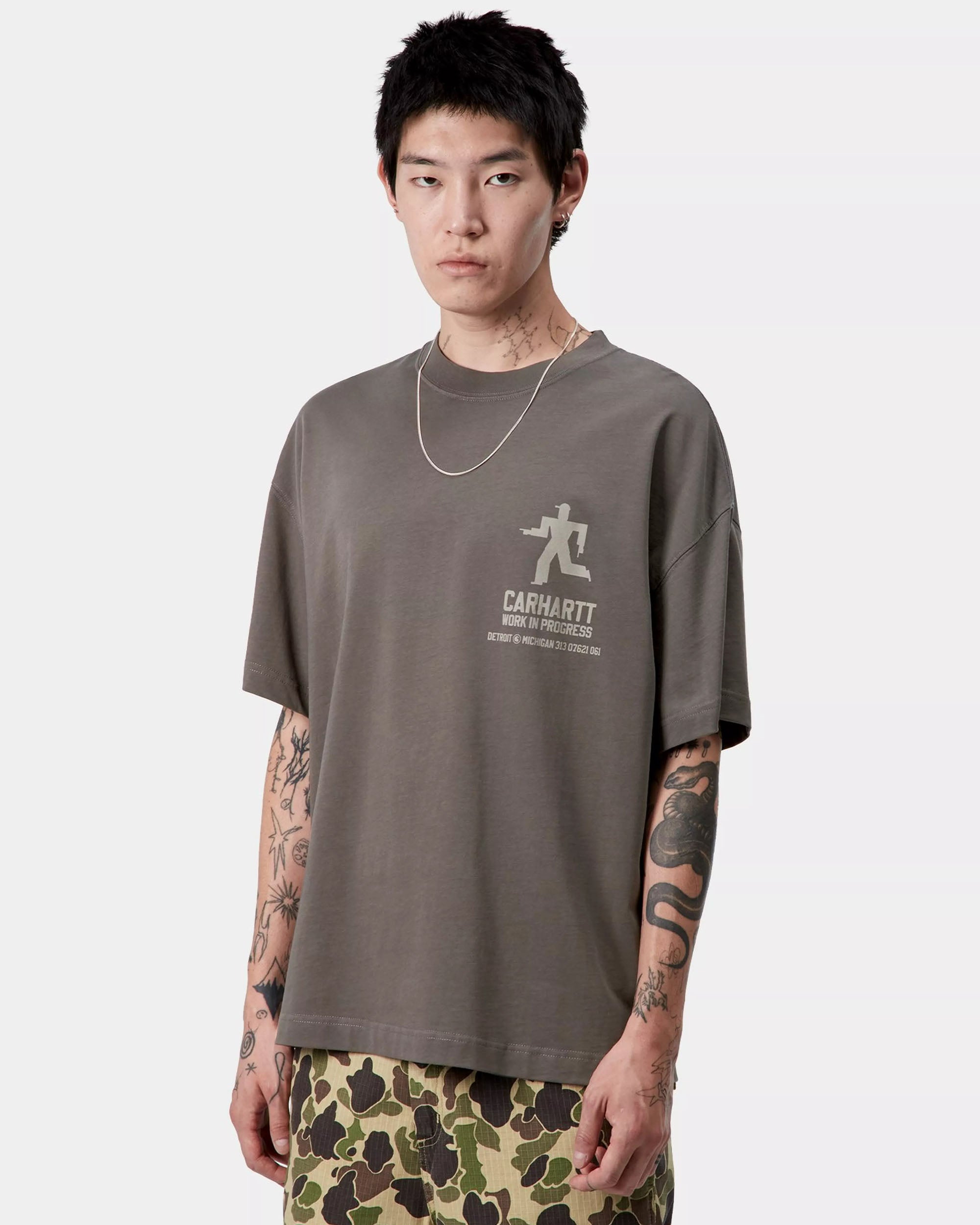 S/S Distance T-Shirt - Graphite