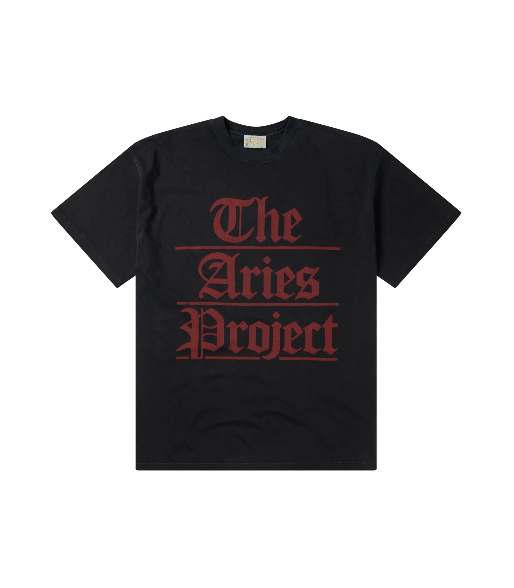 Faded The Aries Project T-Shirt - Black