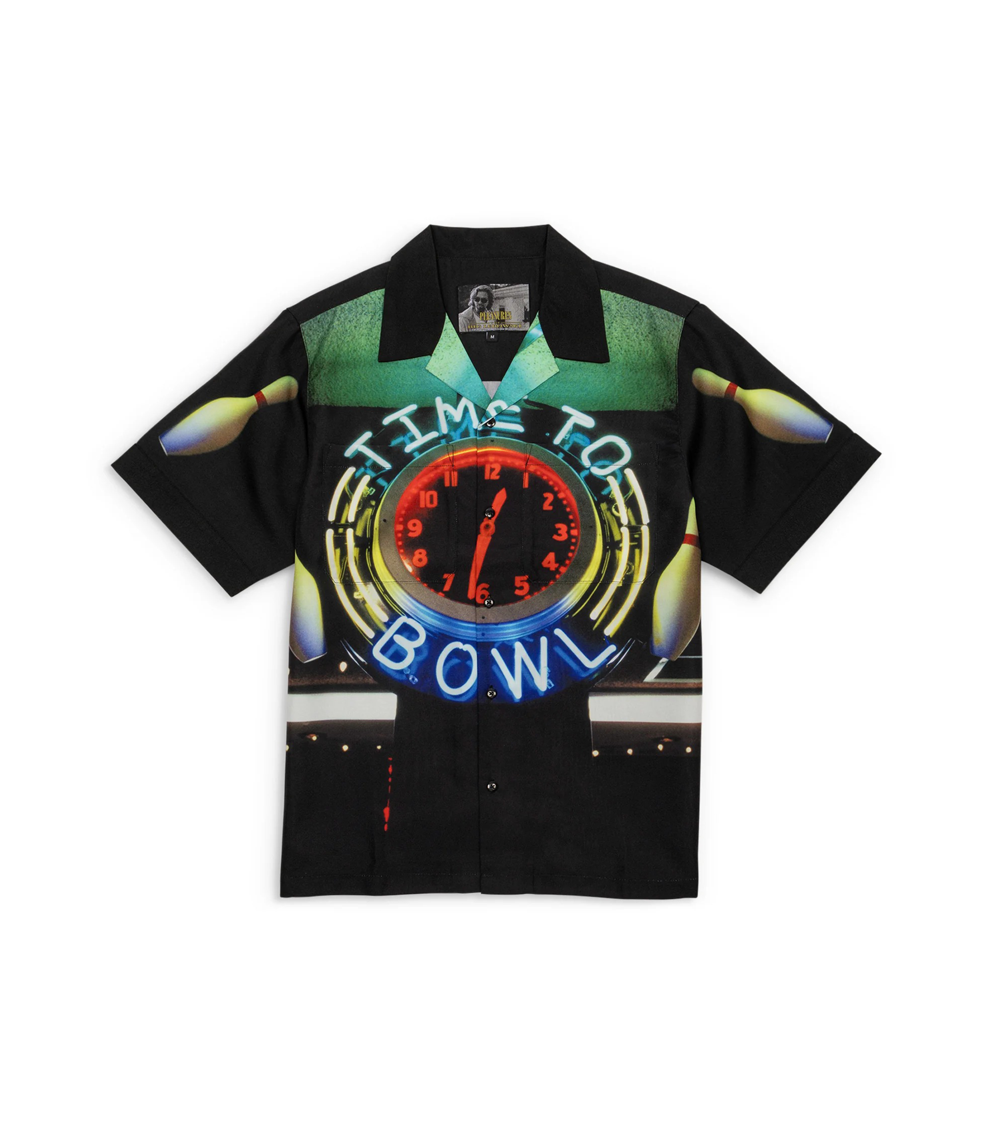 Time Bowling Button Up - Black
