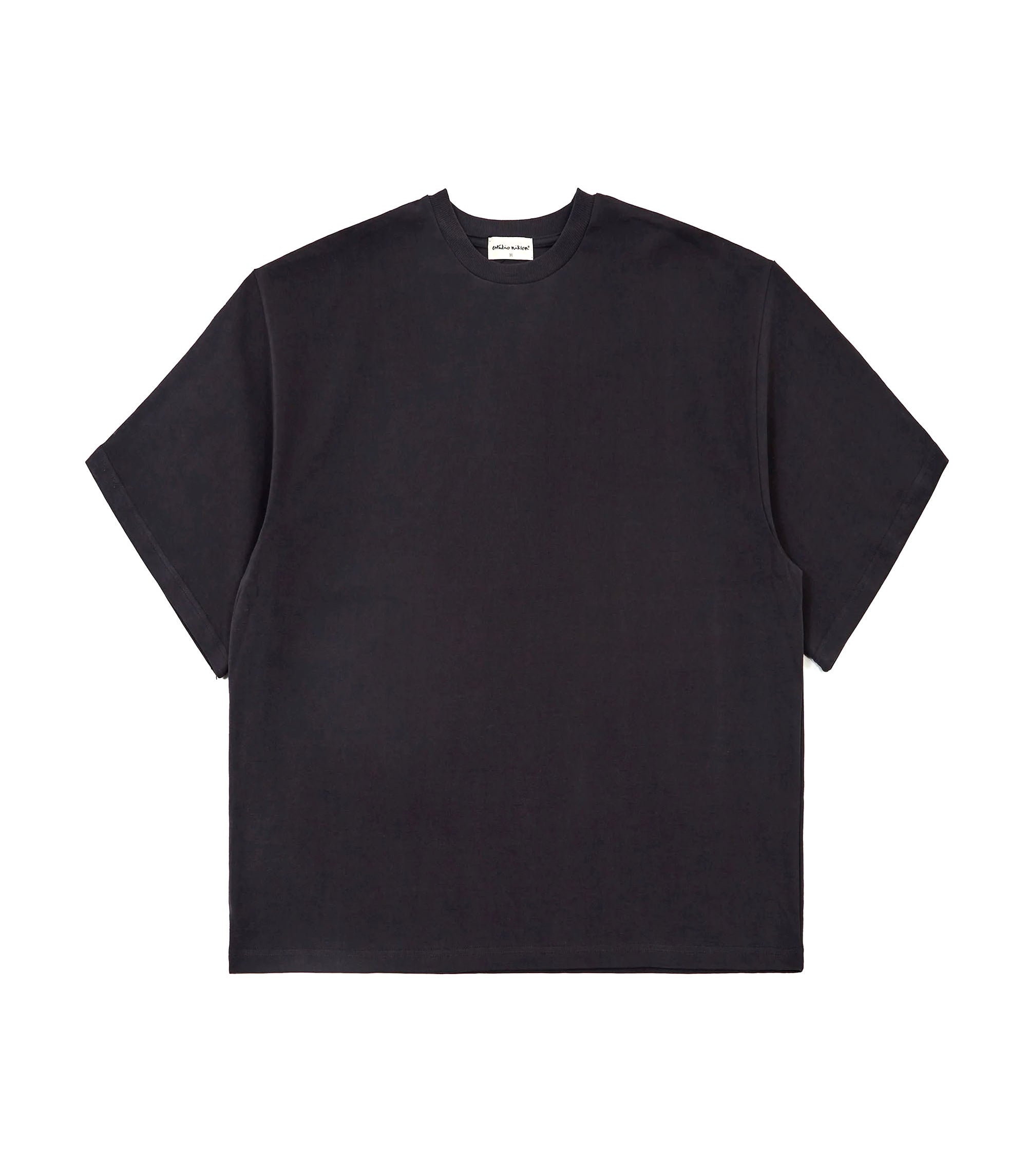 Signature Cropped T-Shirt - Charcoal