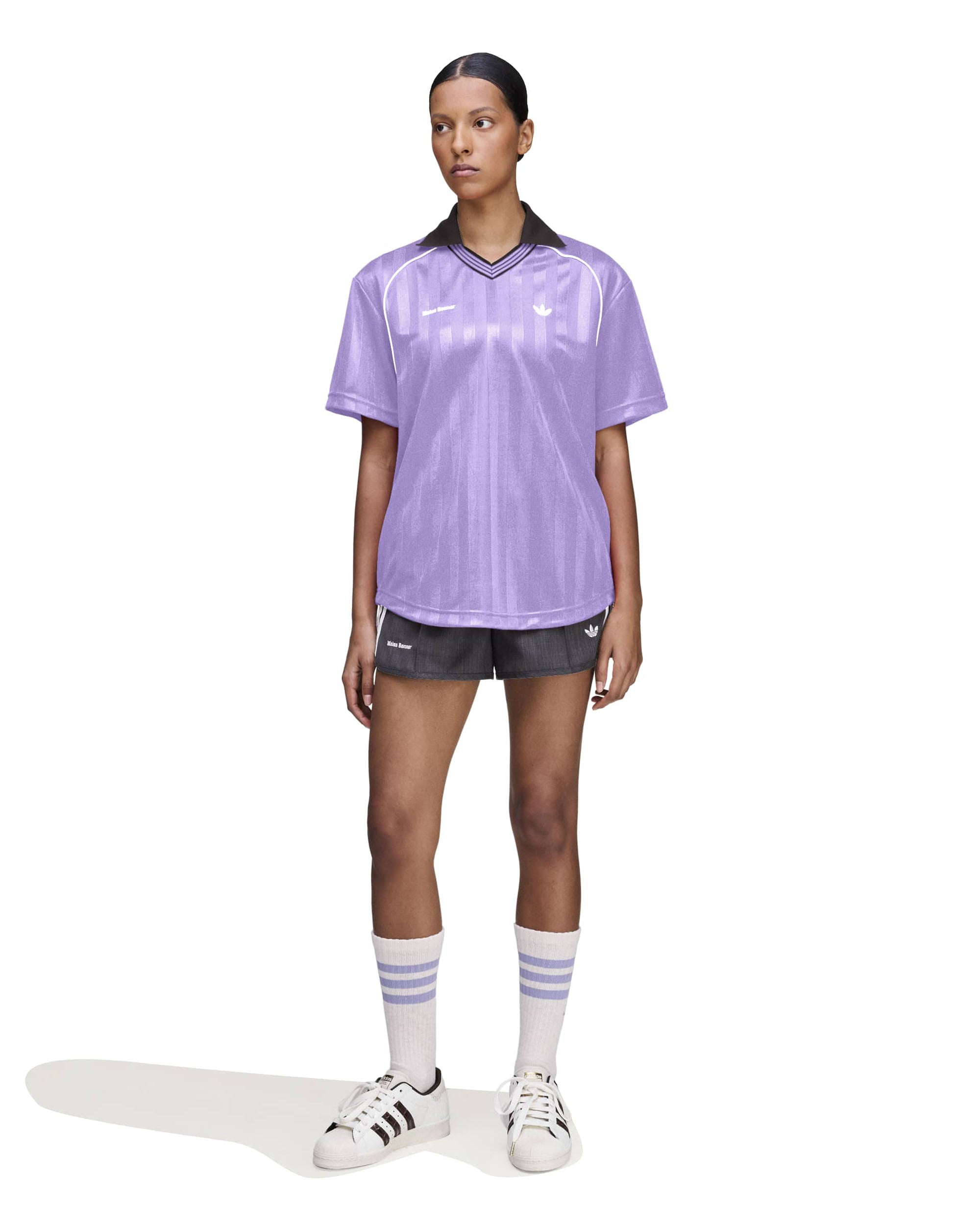 Wales Bonner Football T-Shirt - Violet