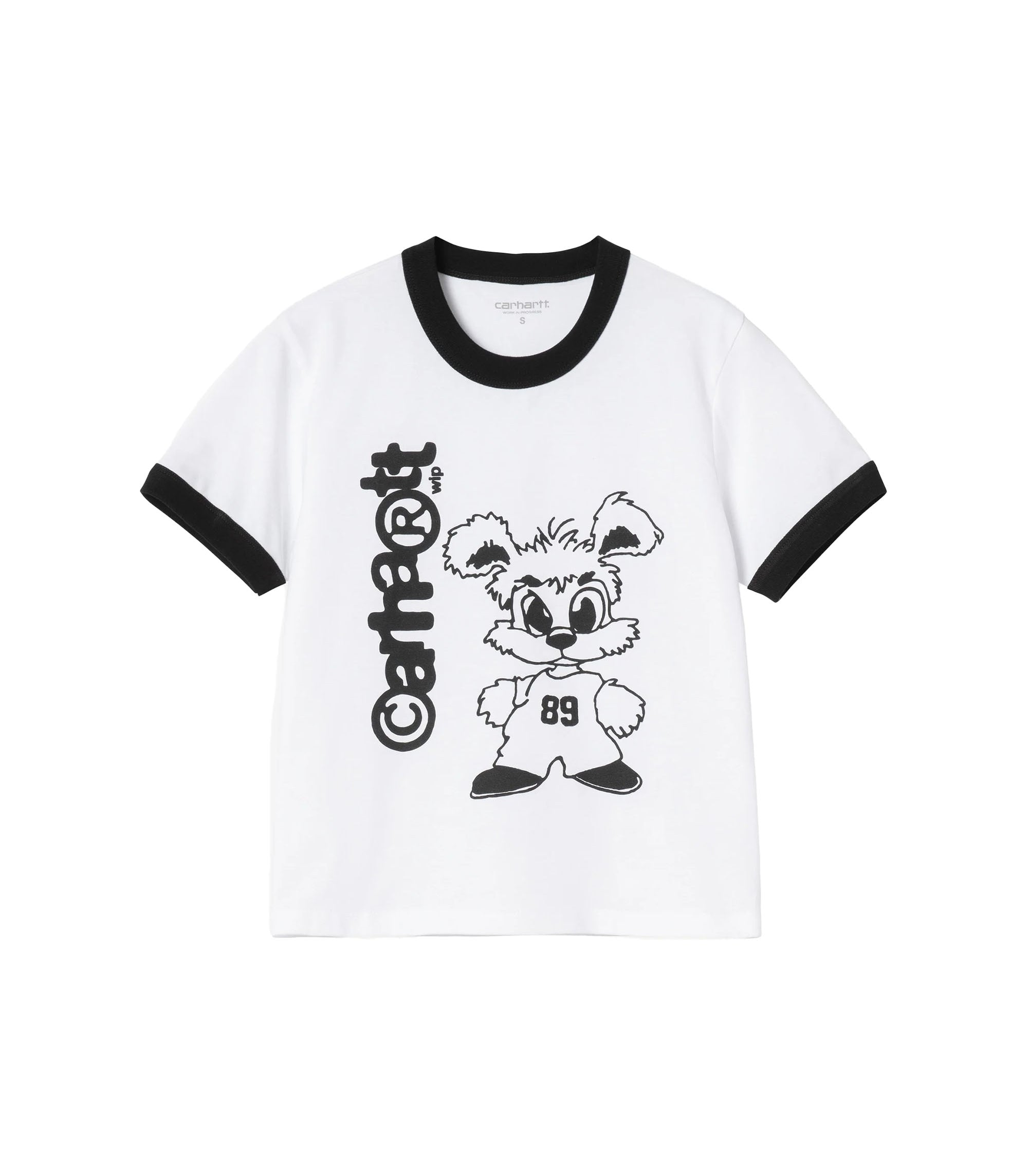 Women's IP Ringer T-shirt - White / Black