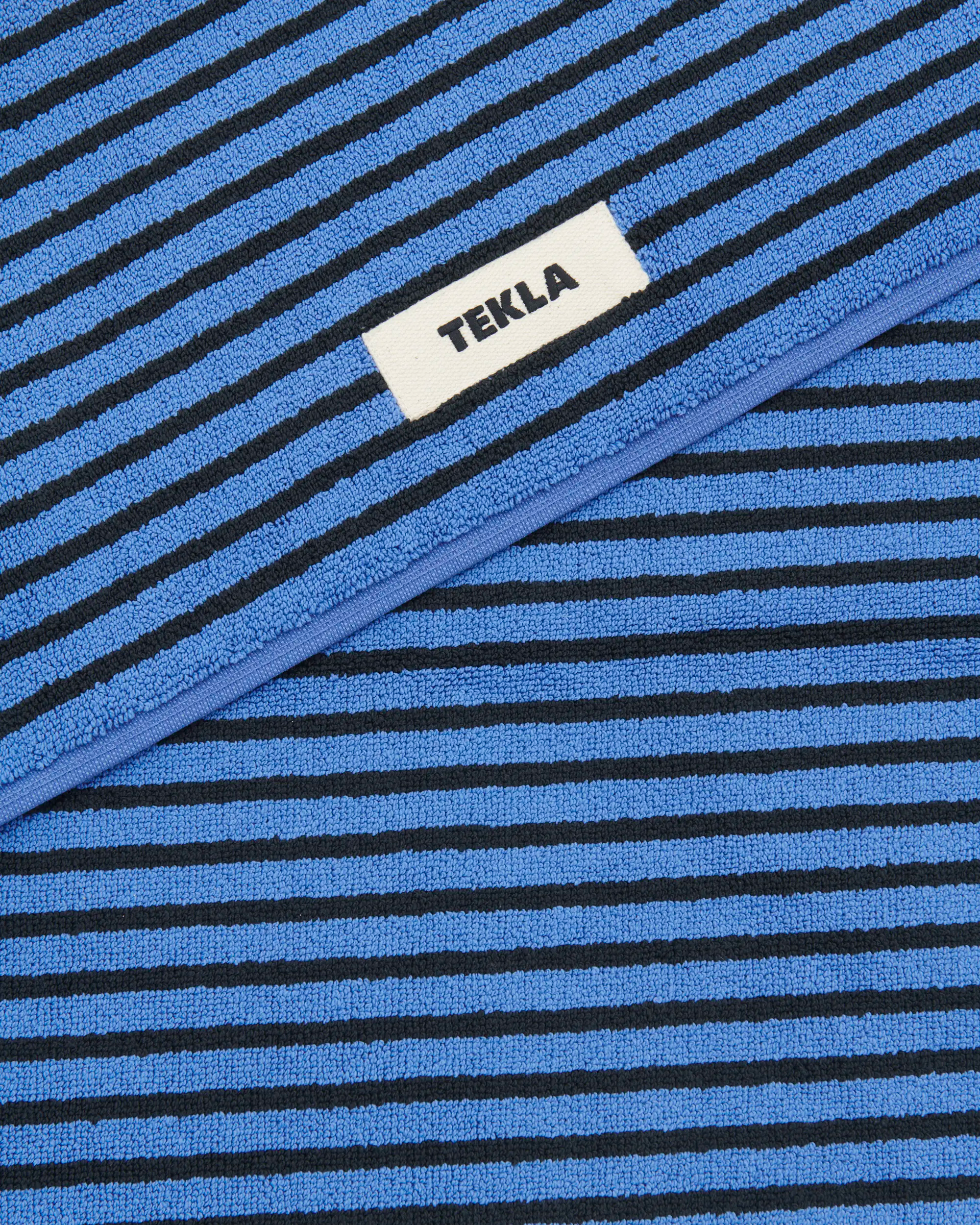 Bathmat (Sailor Stripes) - Blue / Black