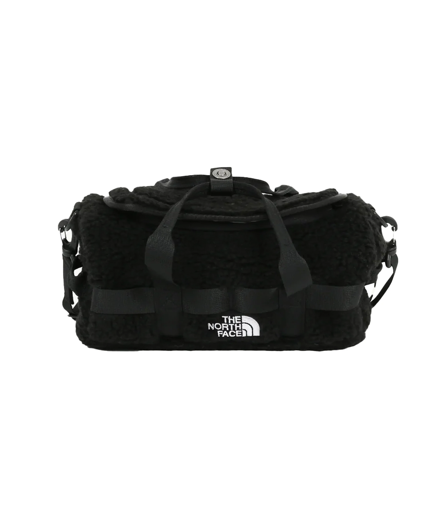 High Pile Shoulder Bag - Black