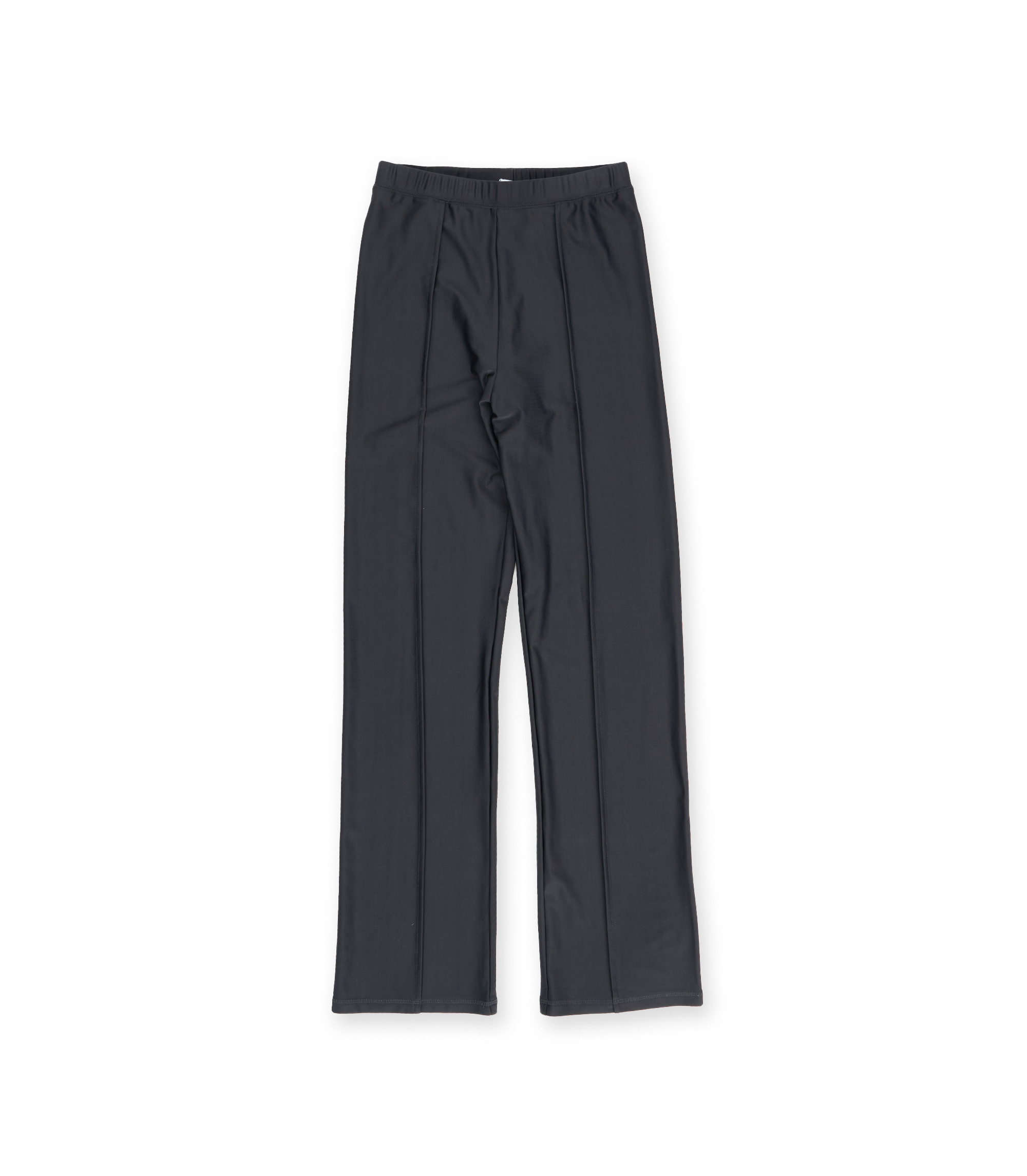 Pintuck Lycra Pants - Grey
