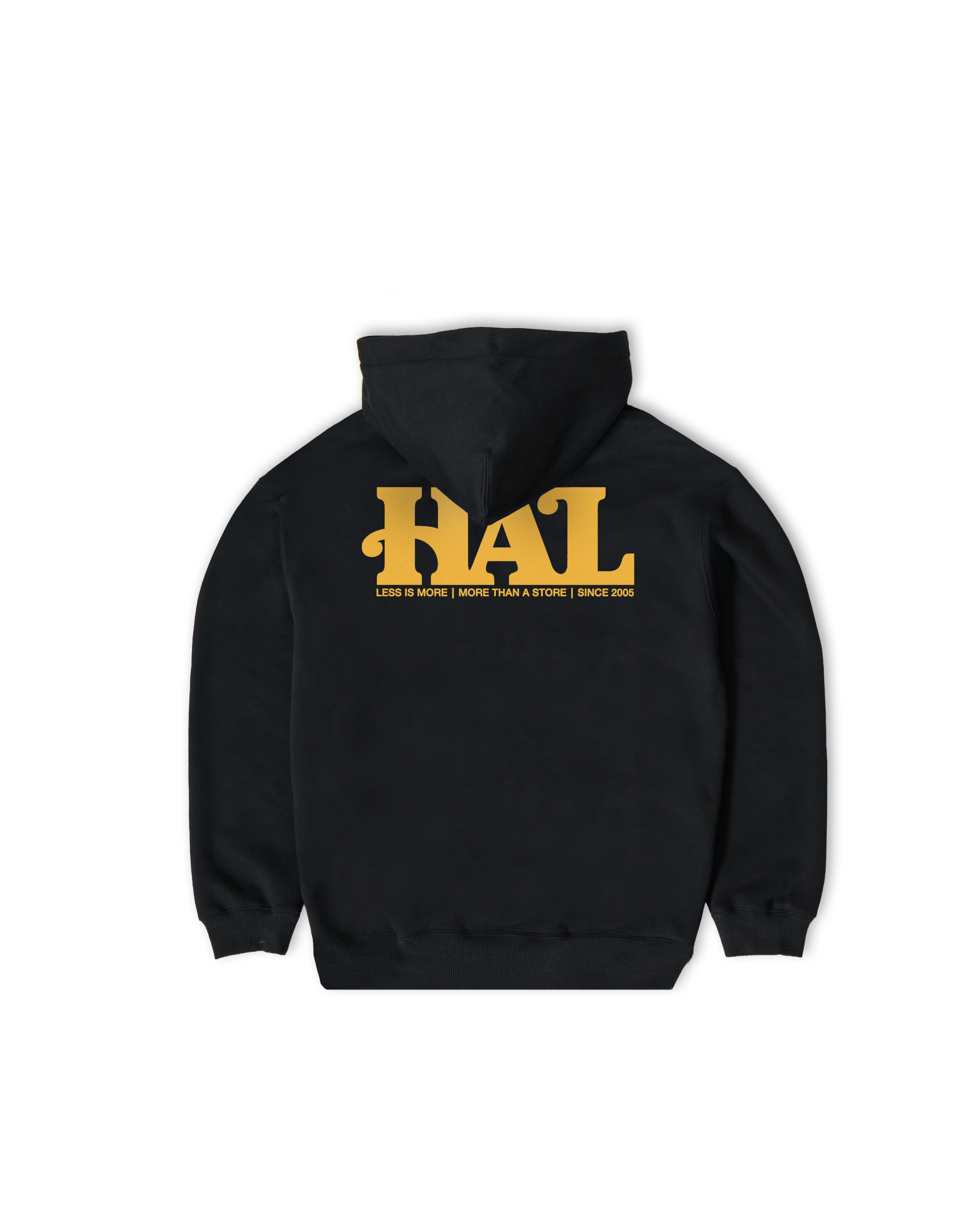 HAL Logo Hooded Sweatshirt - Black