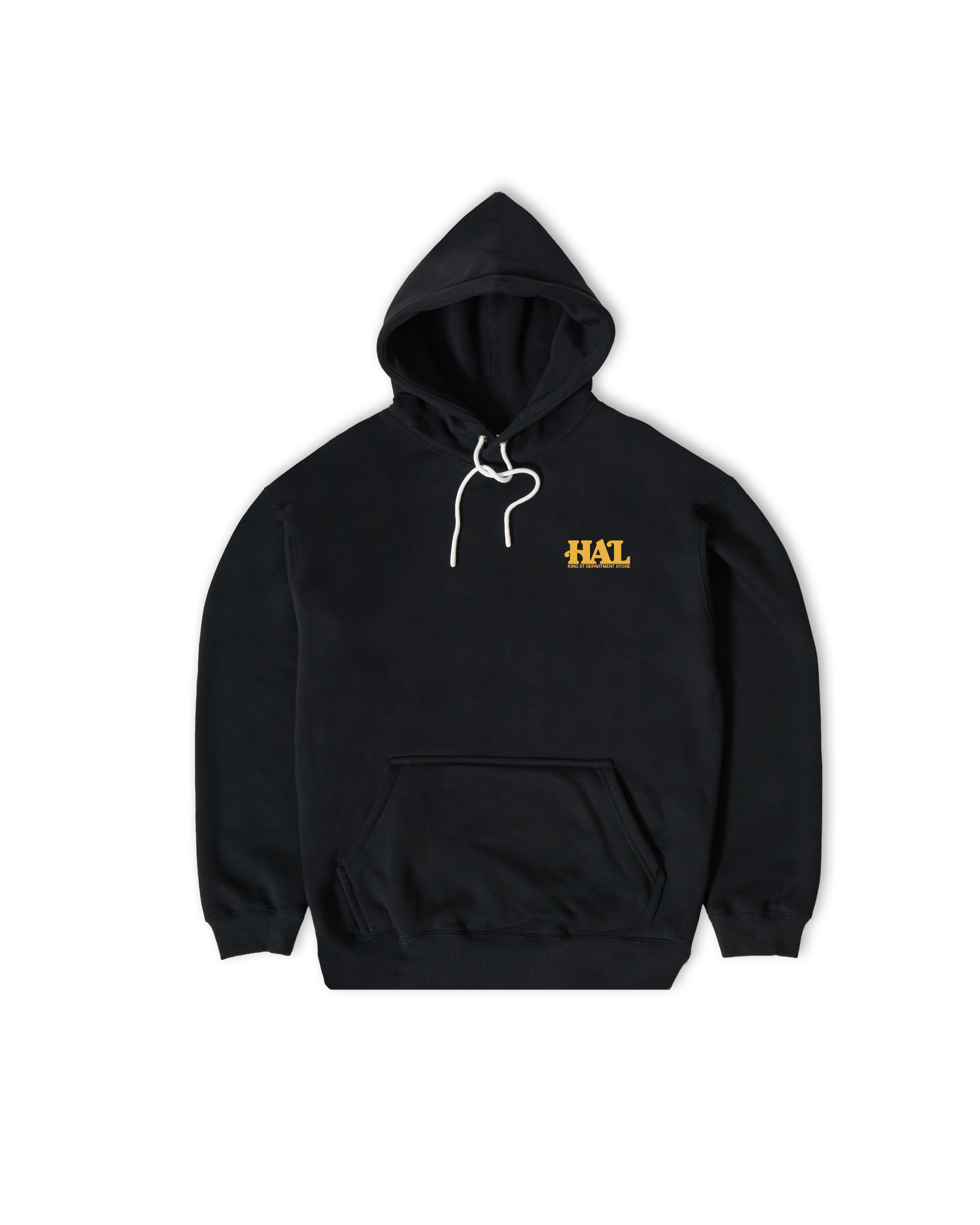 HAL Logo Hooded Sweatshirt - Black