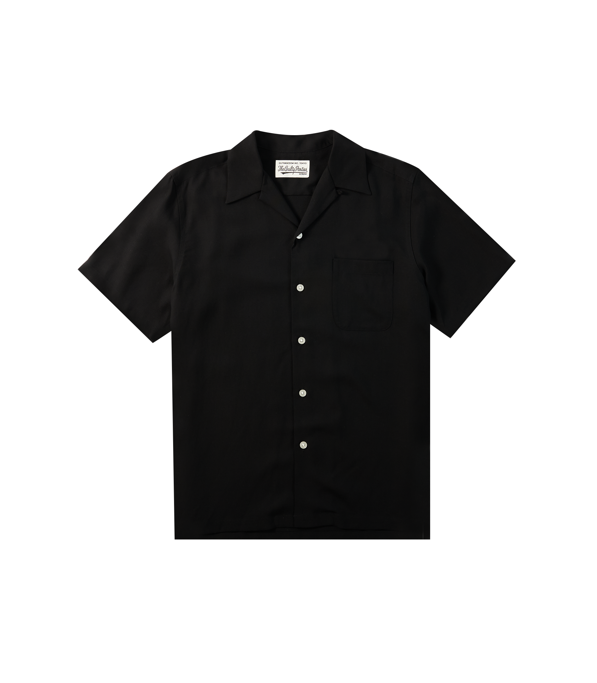 50'S Shirt S/S (Type-1) - Black