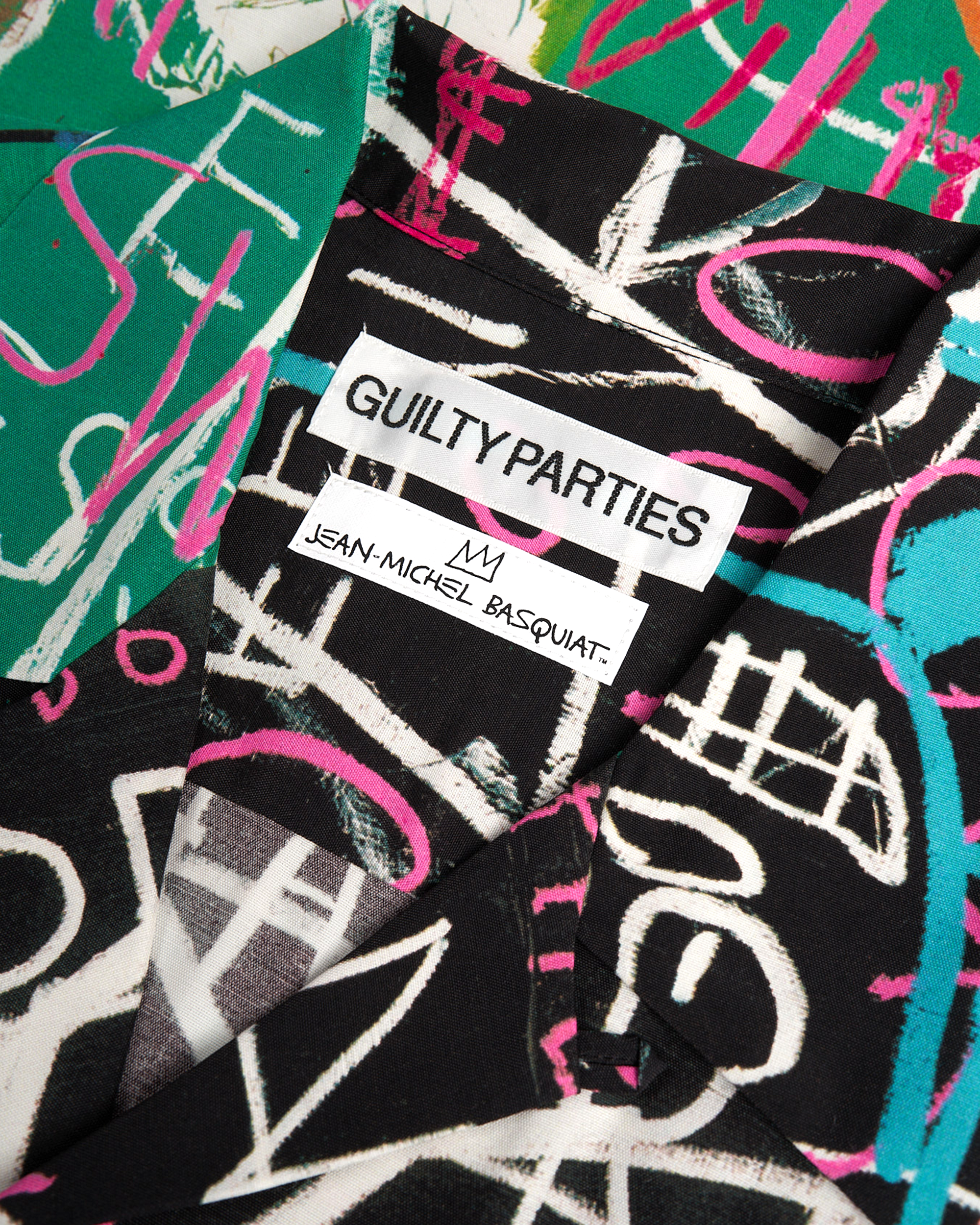 Jean Michel Basquiat S/S Hawaiian Shirt (Type-5) - Multi