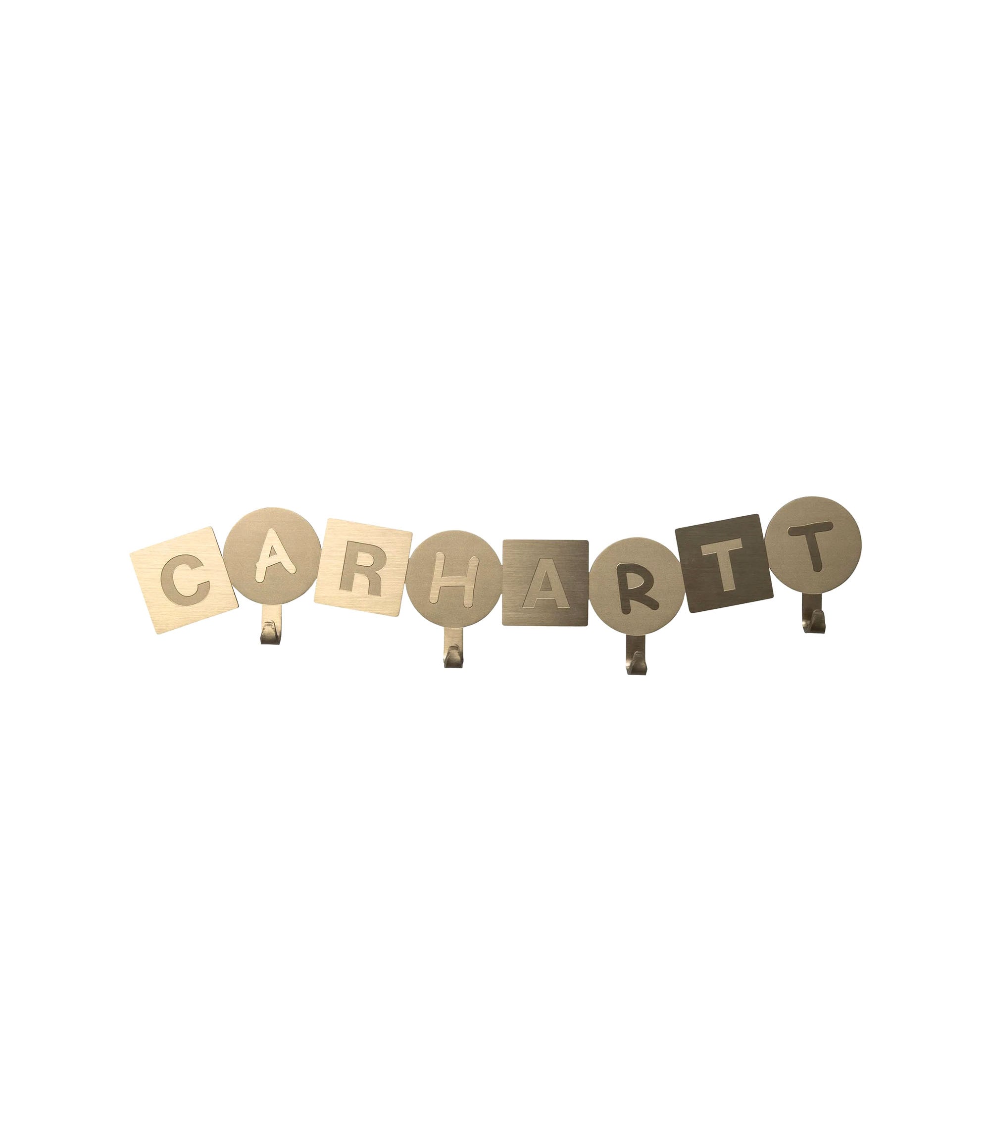 ABC Wall Coat Hanger - Gold
