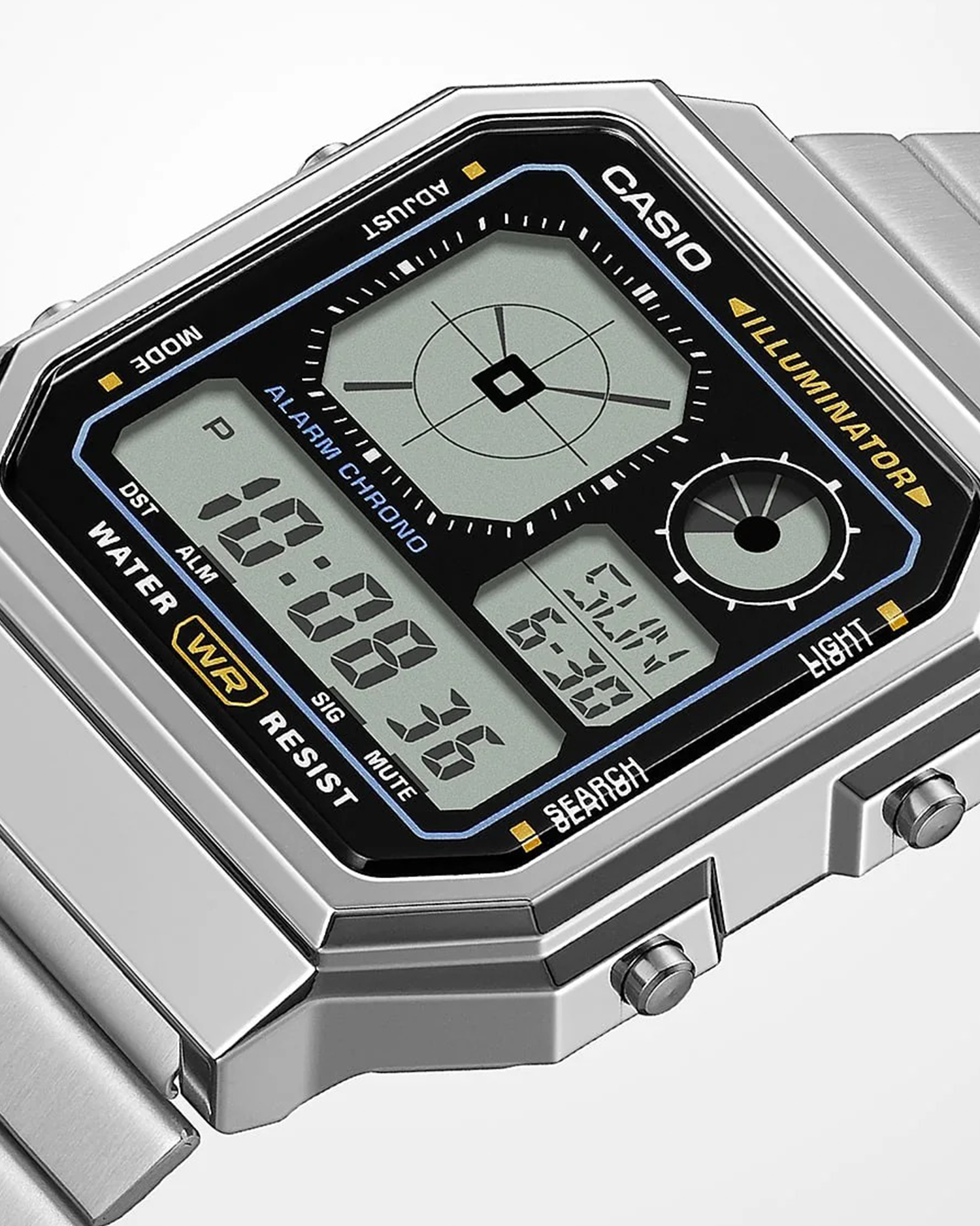 A130WE-1A - Silver / Black