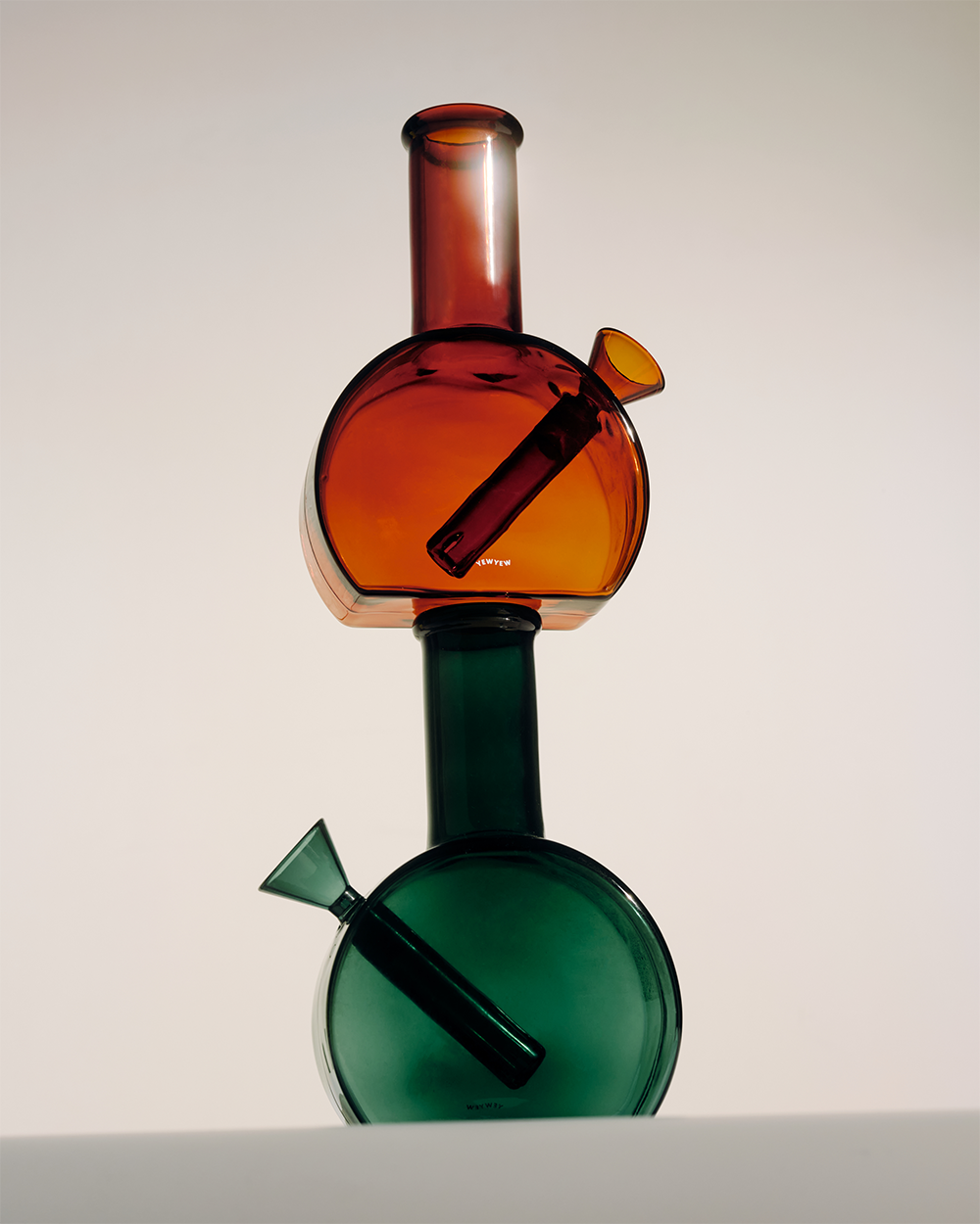 Sunset Vase - Amber
