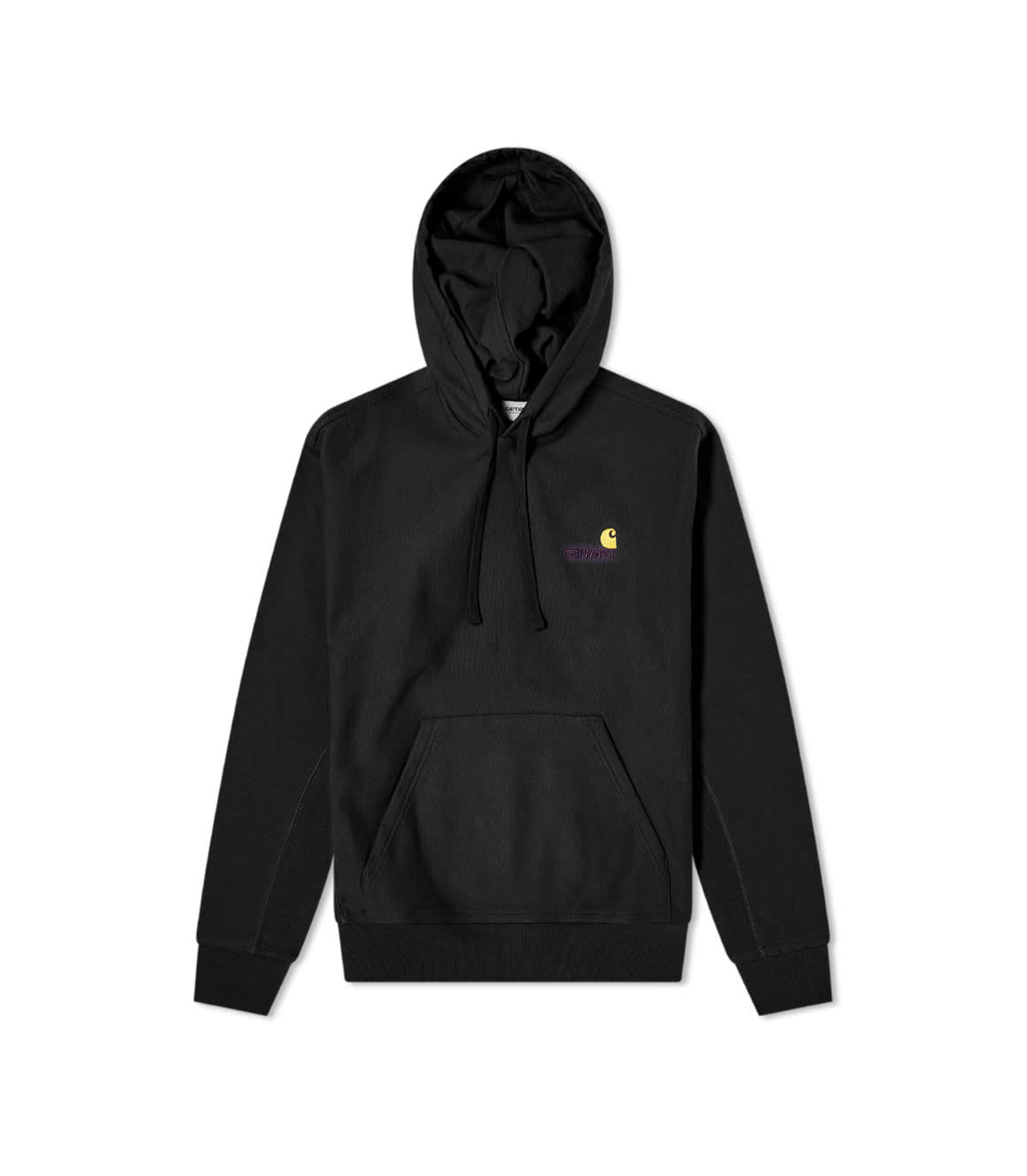 American Script Hooded Sweatshirt - Black