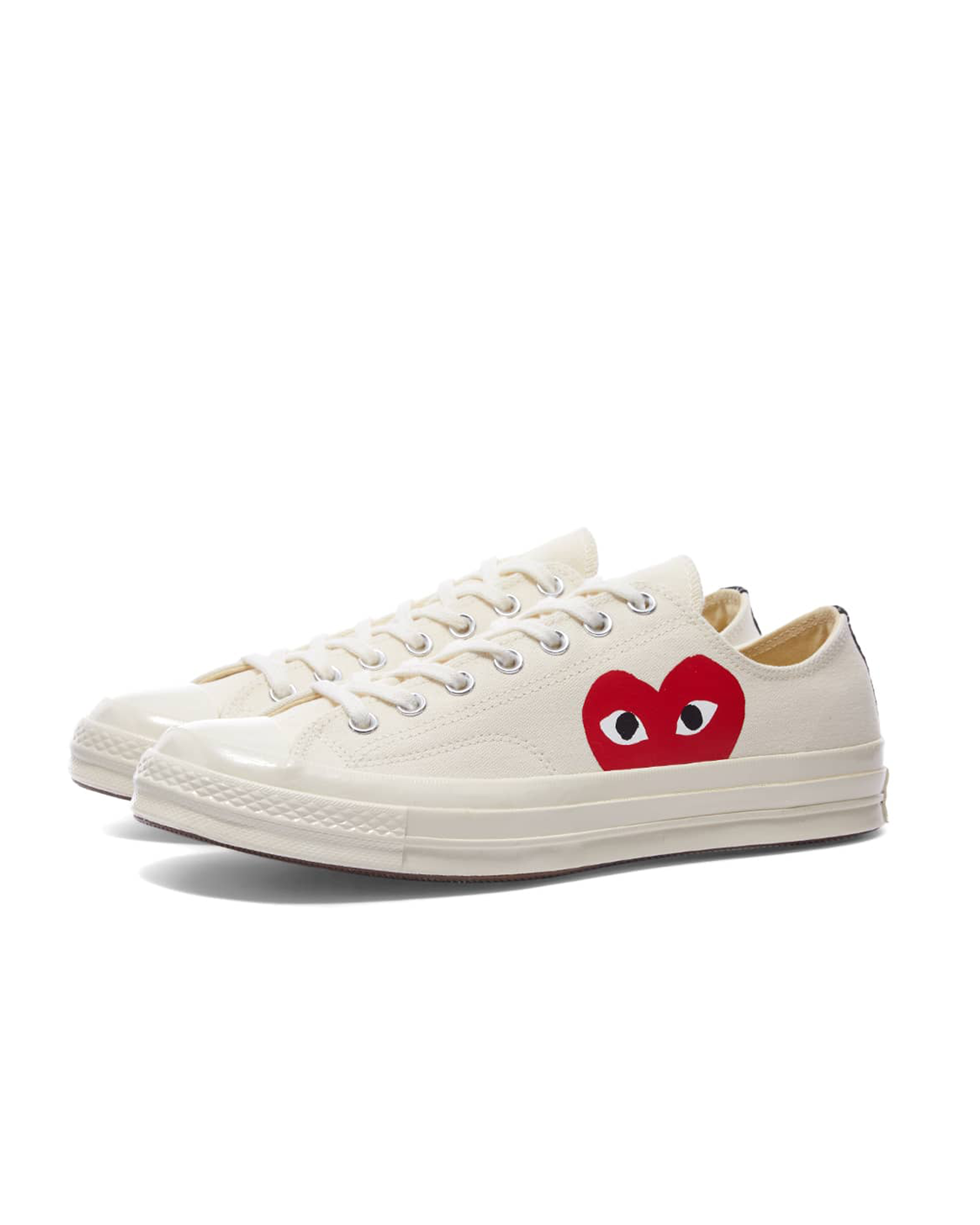 Converse CT70 Low Big Heart - Milk / Red
