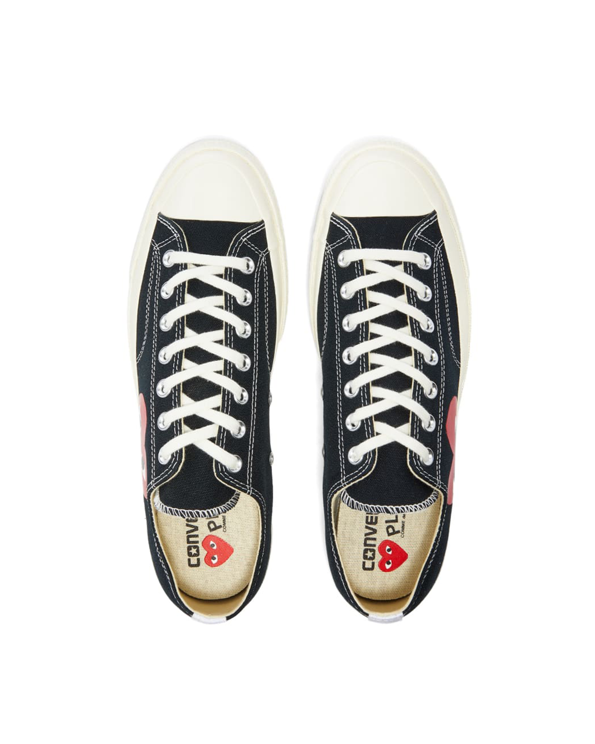 Converse CT70 Low Big Heart - Black / Red