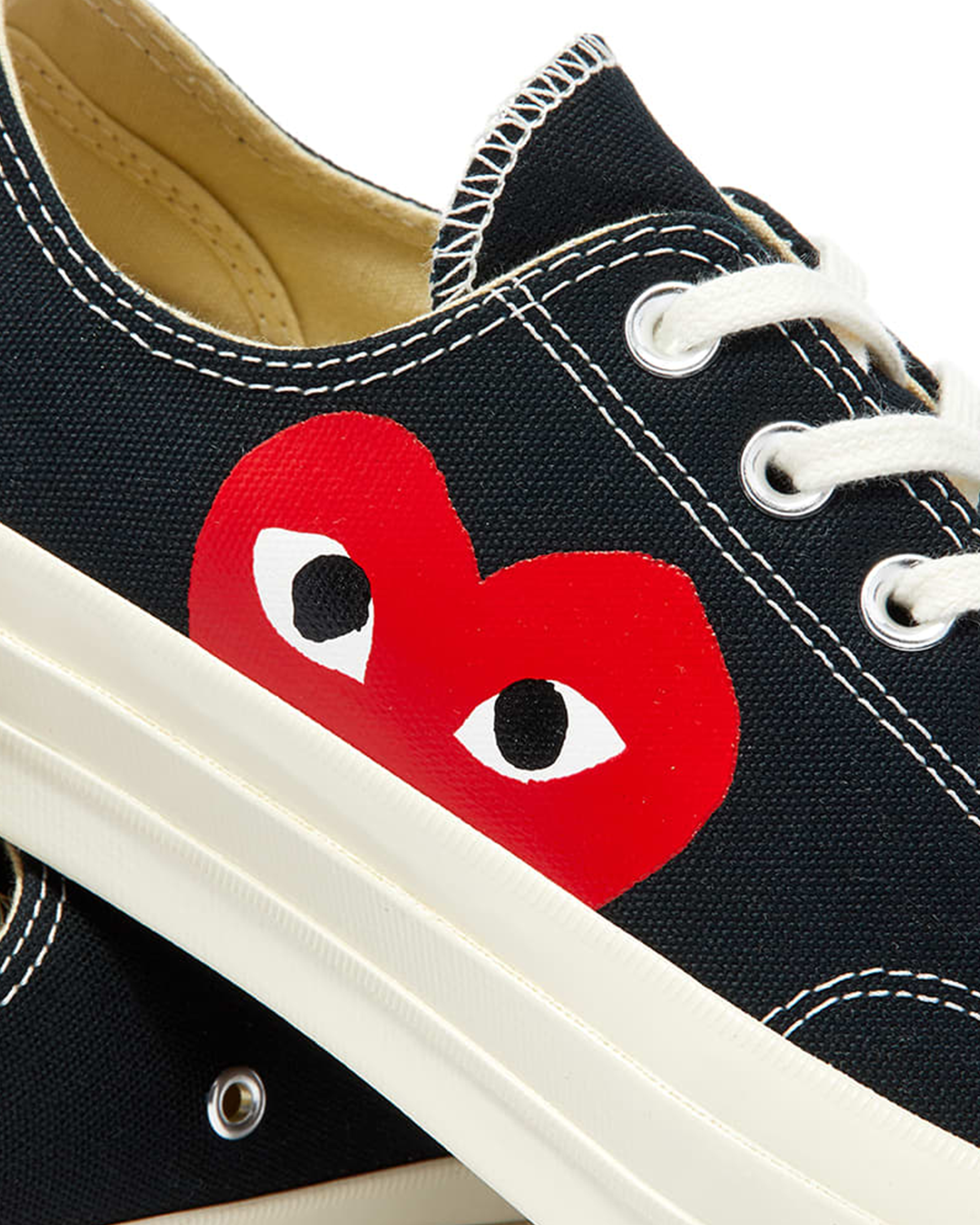 Converse CT70 Low Big Heart - Black / Red