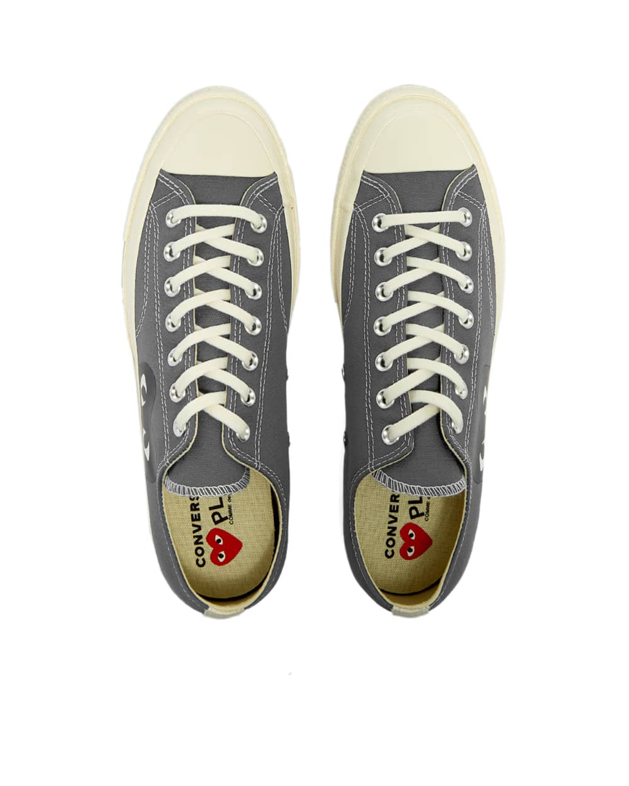 Converse CT70 Low Big Heart - Grey / Black