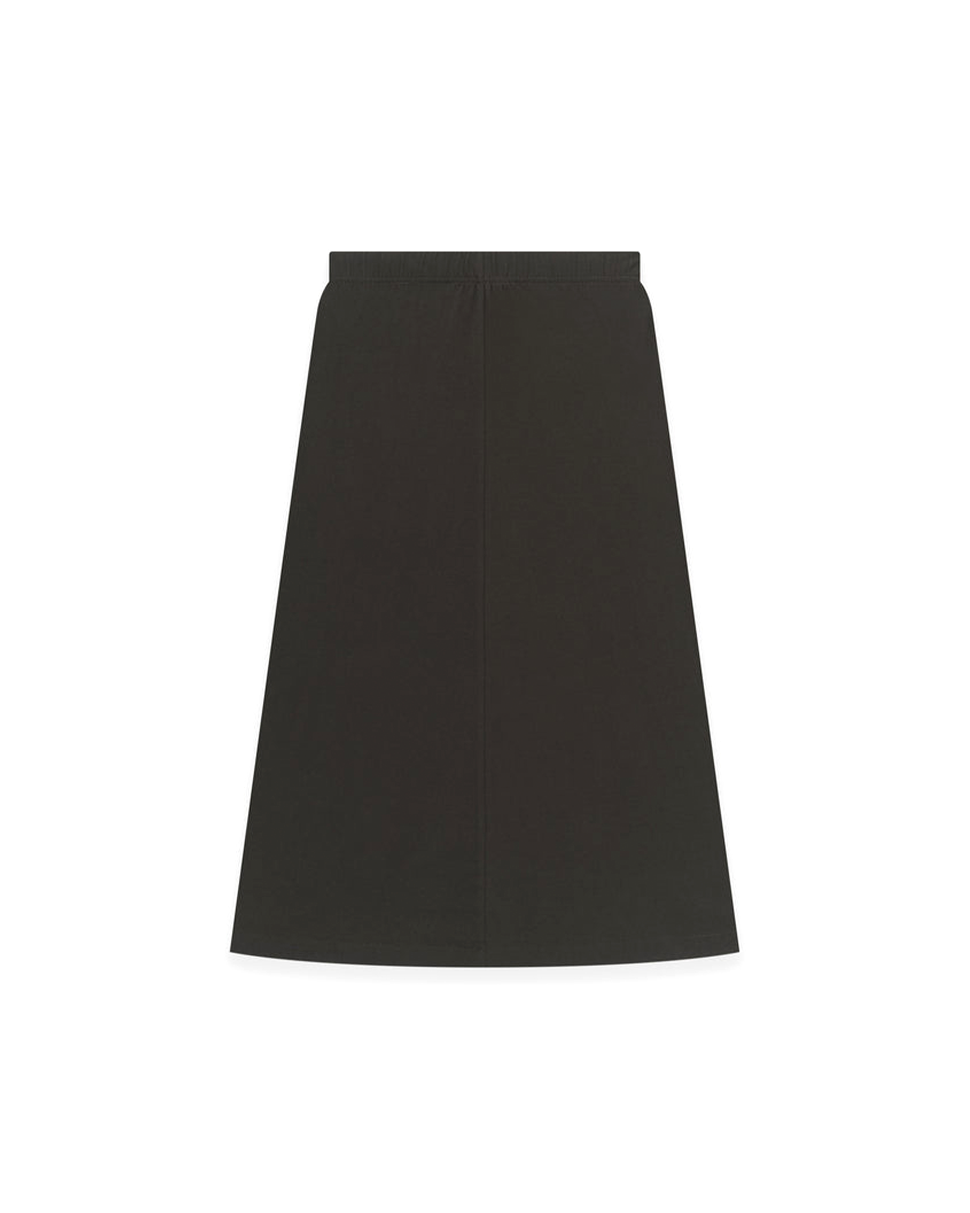 Essentials Long Skirt - Off Black