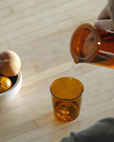 Amber Sepia Water Jug - 0.75L