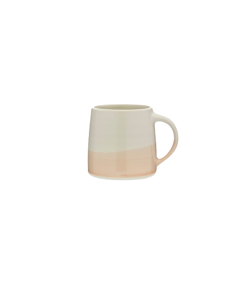 SCS-S03 Mug 320ml - White / Pink Beige