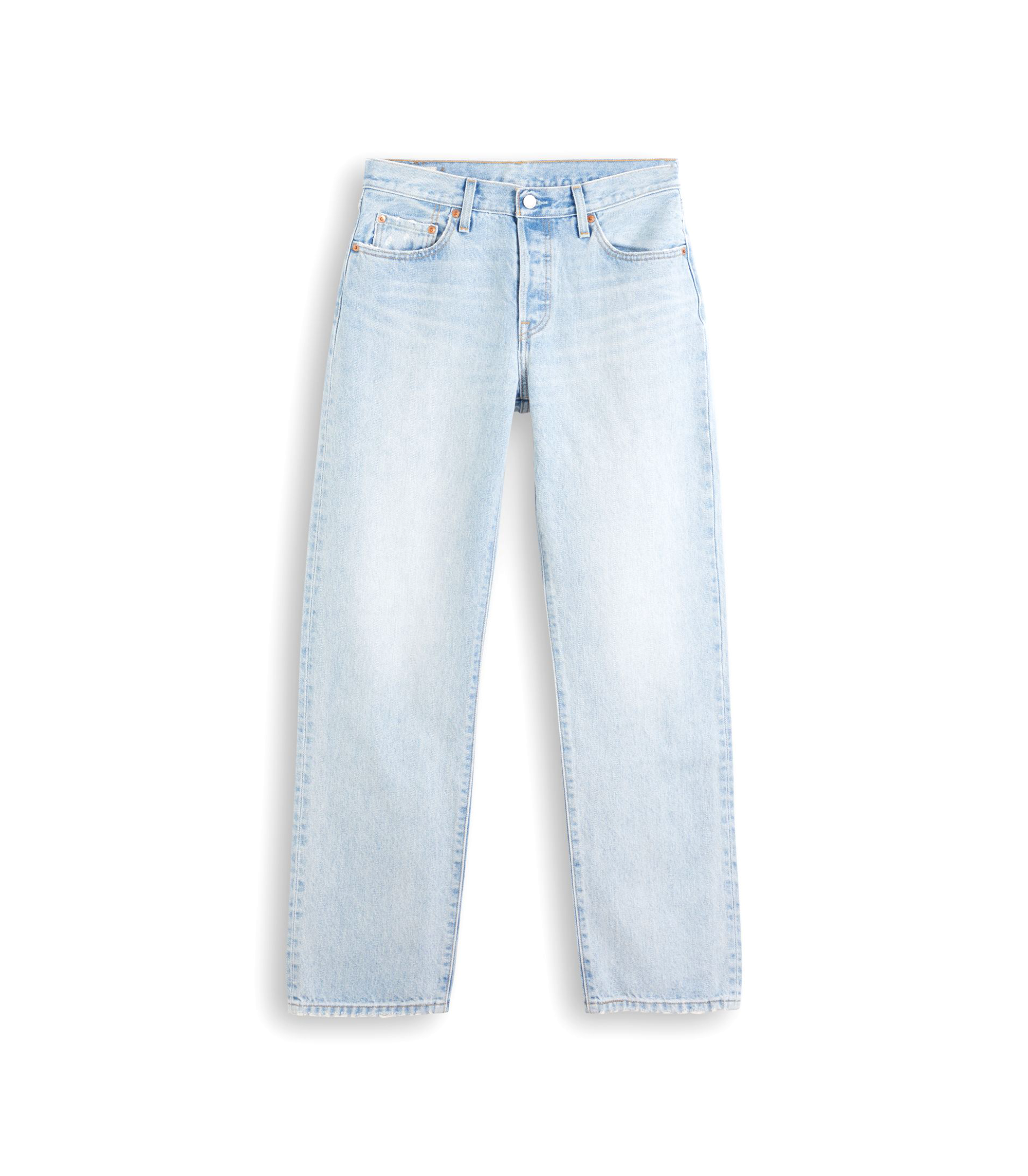 Womens 90s 501 Jeans - Light indigo / Worn In