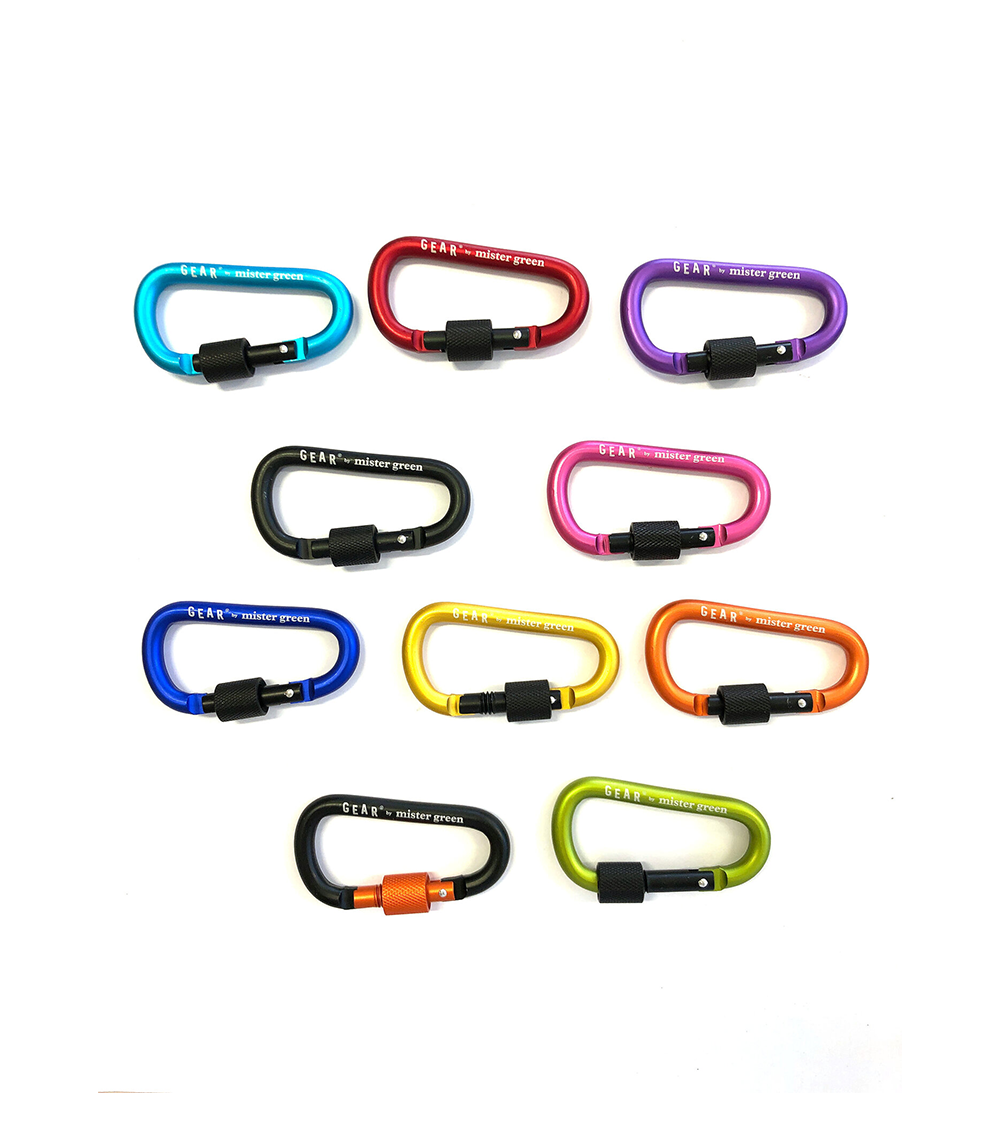 Gear Carabiner - Green