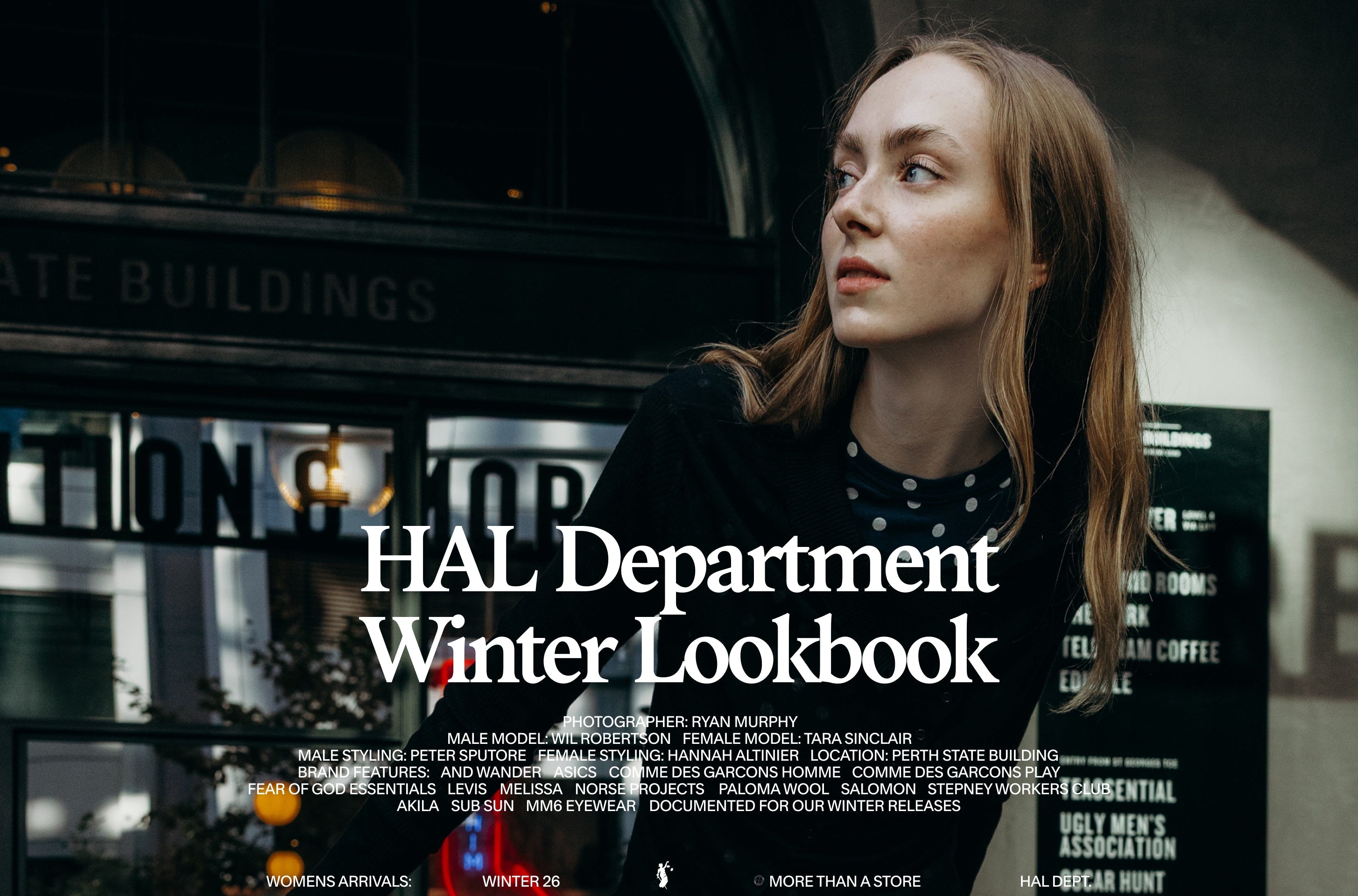 City Uniforms: HAL Dept. Women’s Winter 26 Editorial