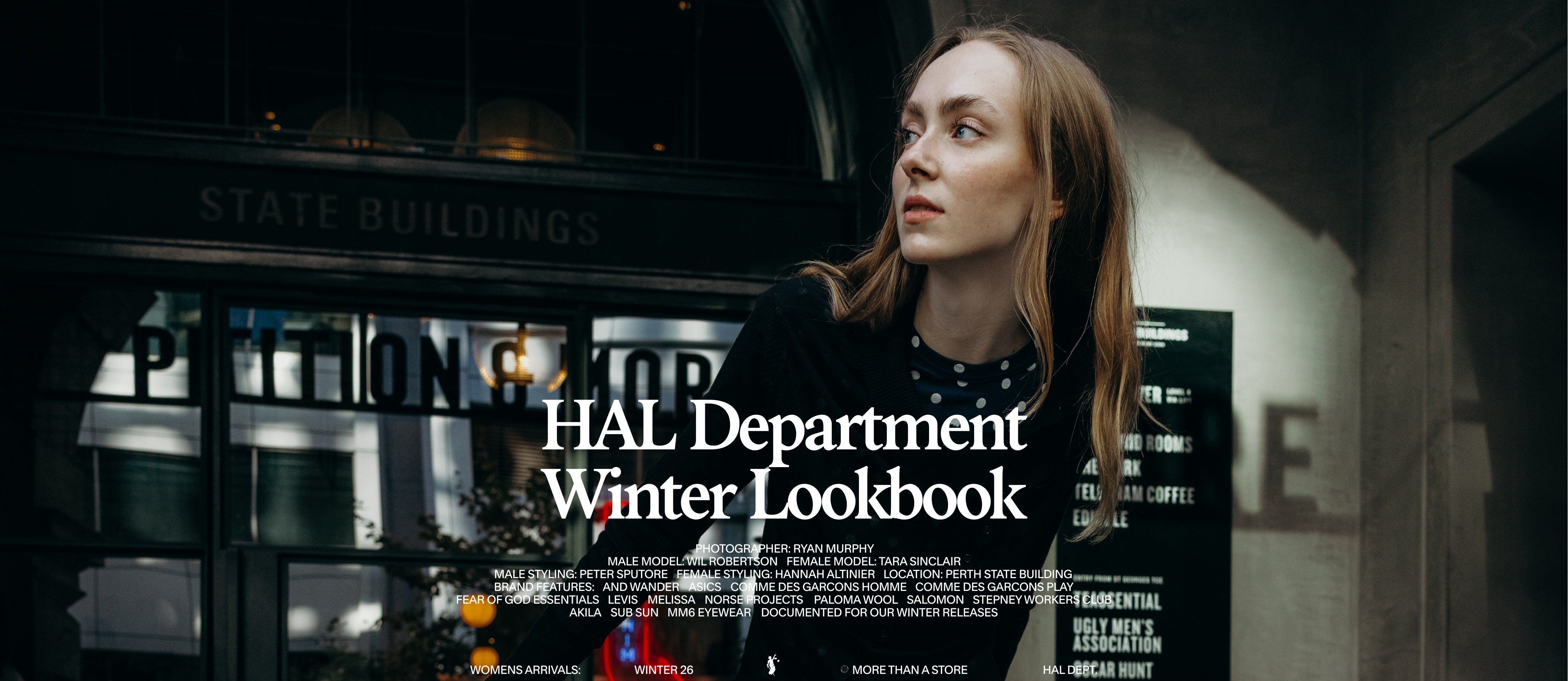 City Uniforms: HAL Dept. Women’s Winter 26 Editorial