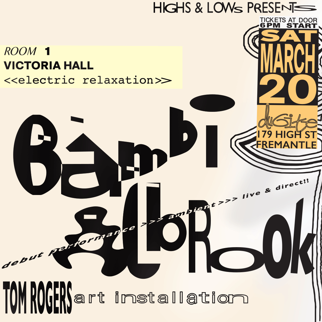 ELECTRIC RELAXATION feat/ BAMBI & ALLBROOK LIVE