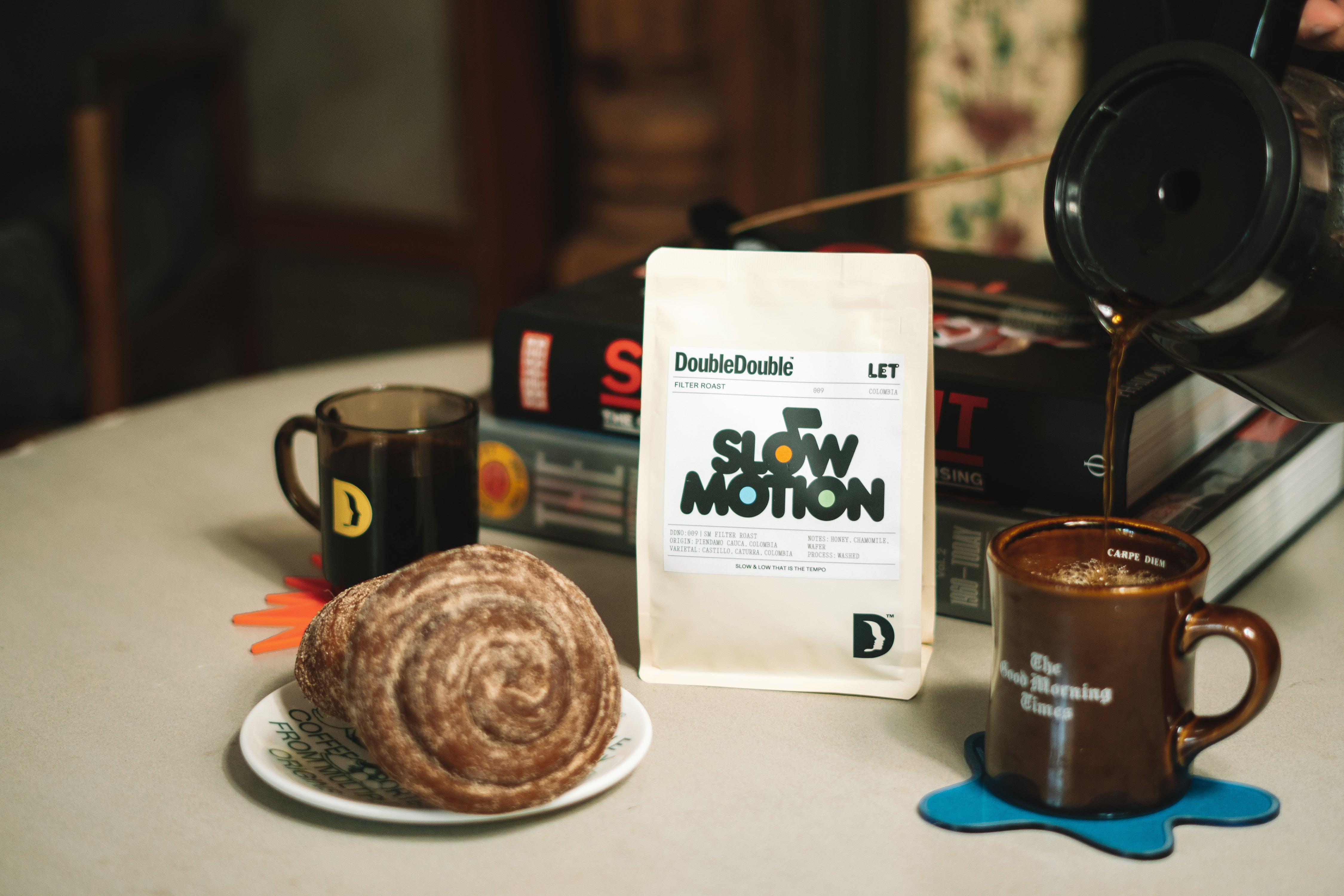 DoubleDouble x Low End Therapy | Slow Motion Coffee