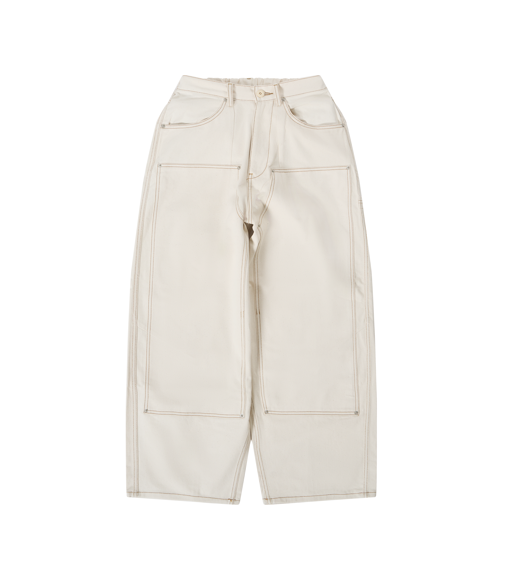Carpenter Balloon Pants - Oatmeal