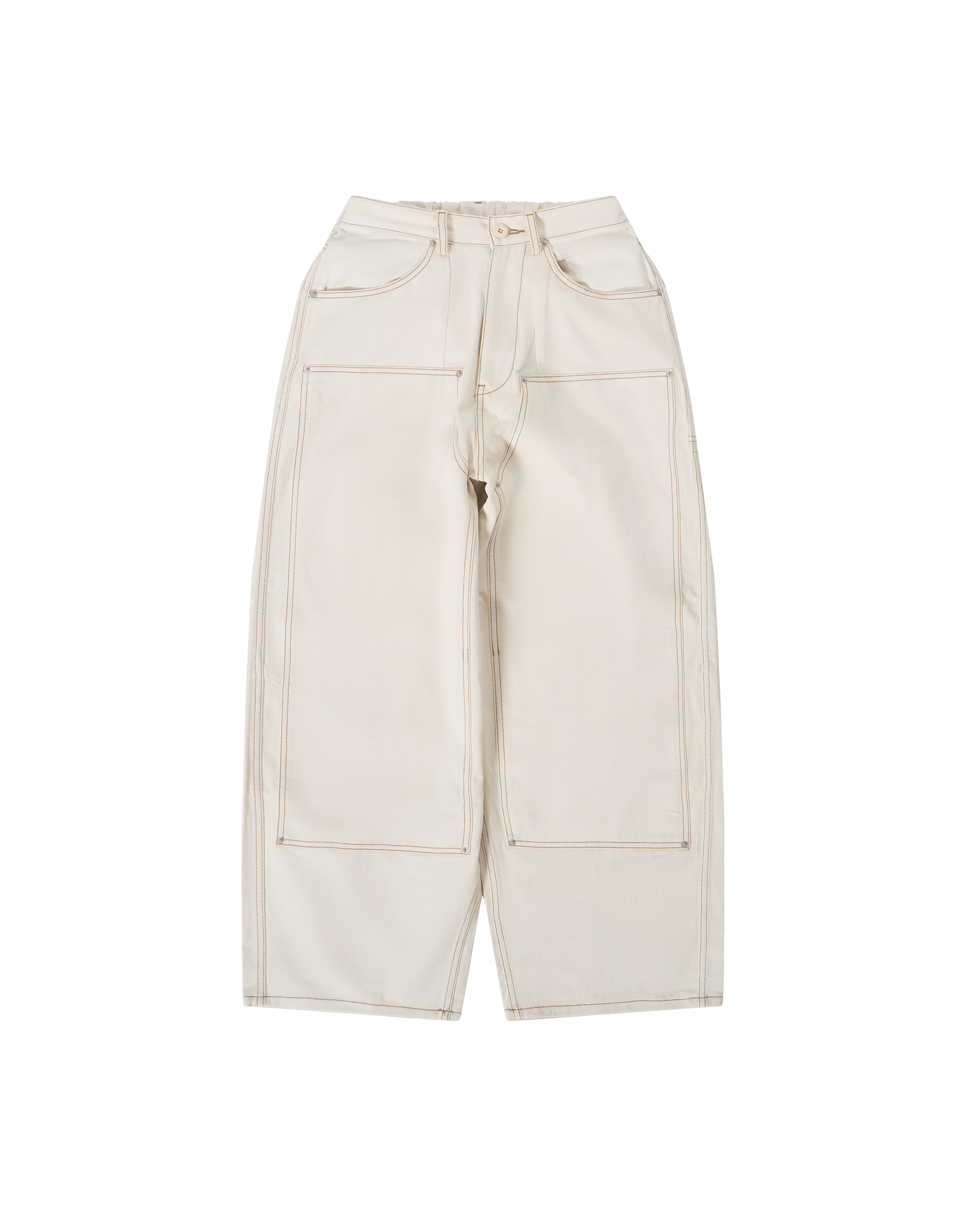 Carpenter Balloon Pants - Oatmeal