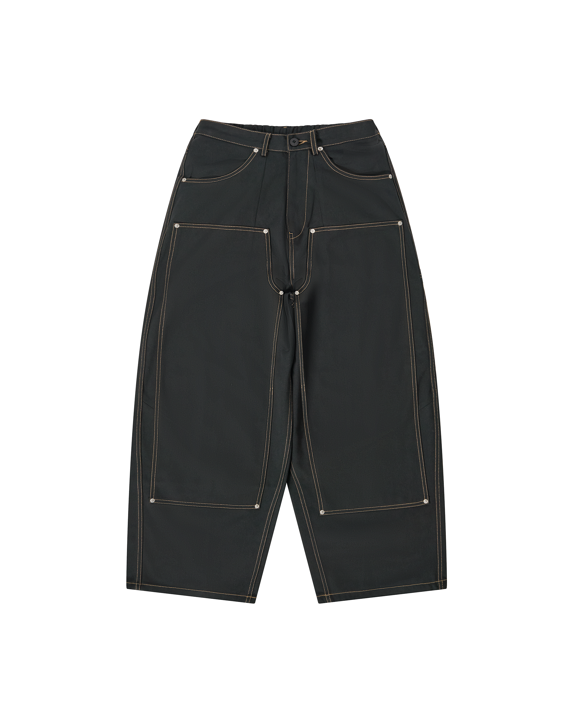 Carpenter Balloon Pants - Black