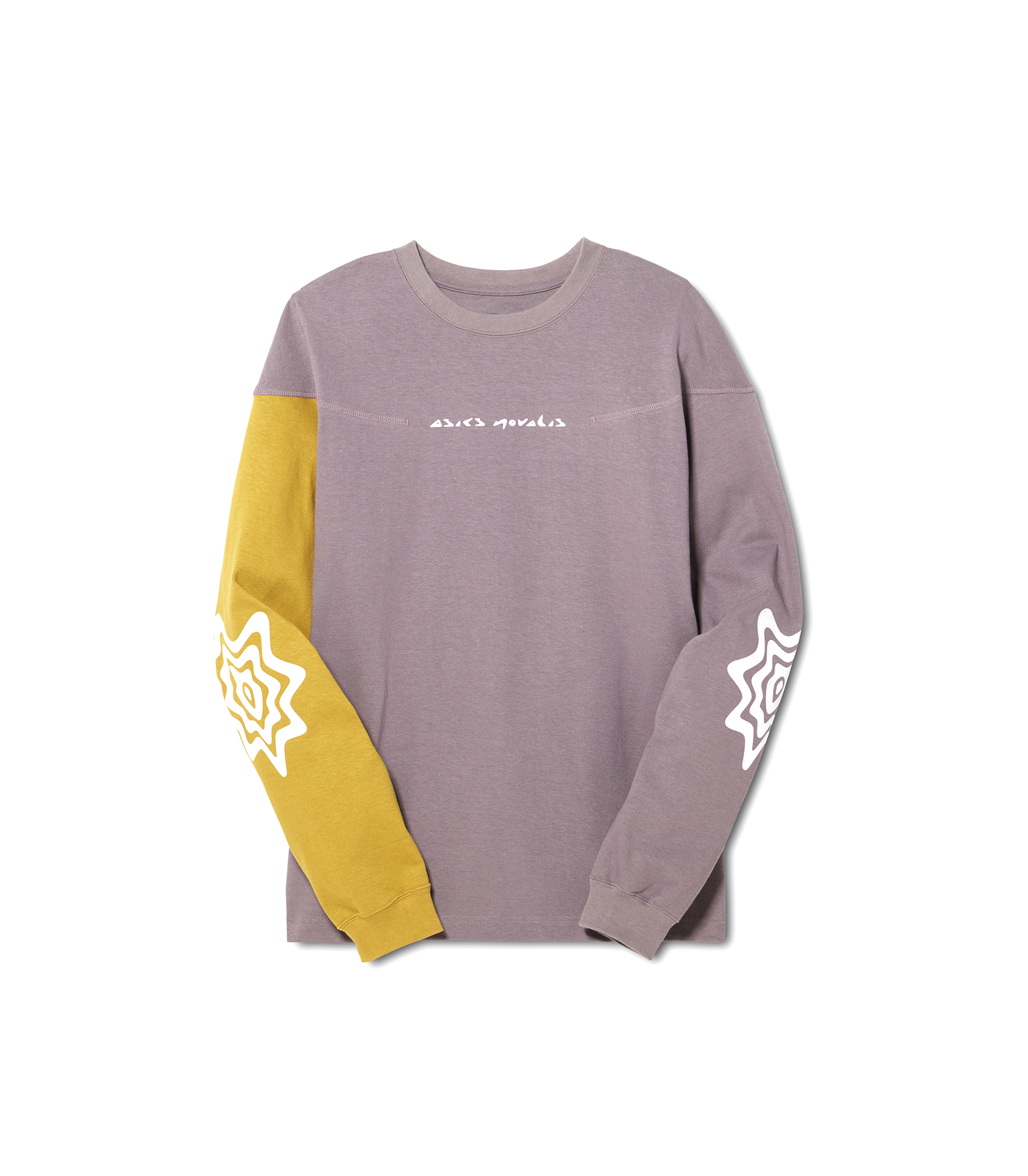 Bixa L/S T-Shirt - Pewter Purple / Medallion Yellow