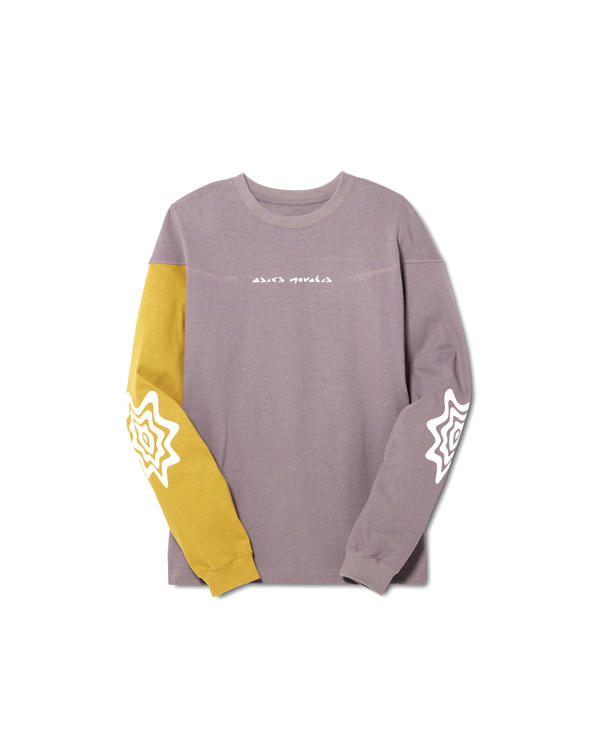 Bixa L/S T-Shirt - Pewter Purple / Medallion Yellow