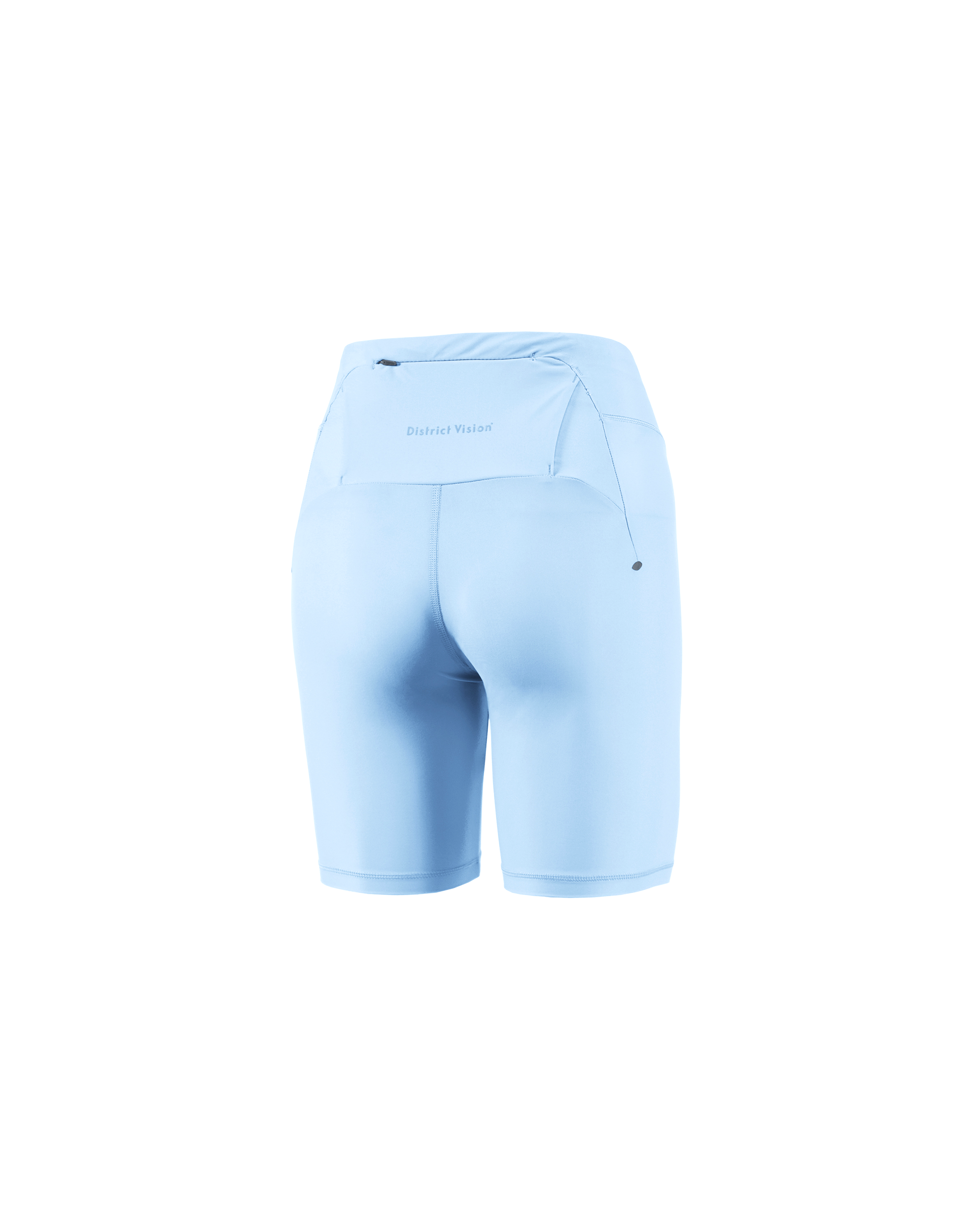 9inch Recycled Pocketed Half Tights - Cerulean