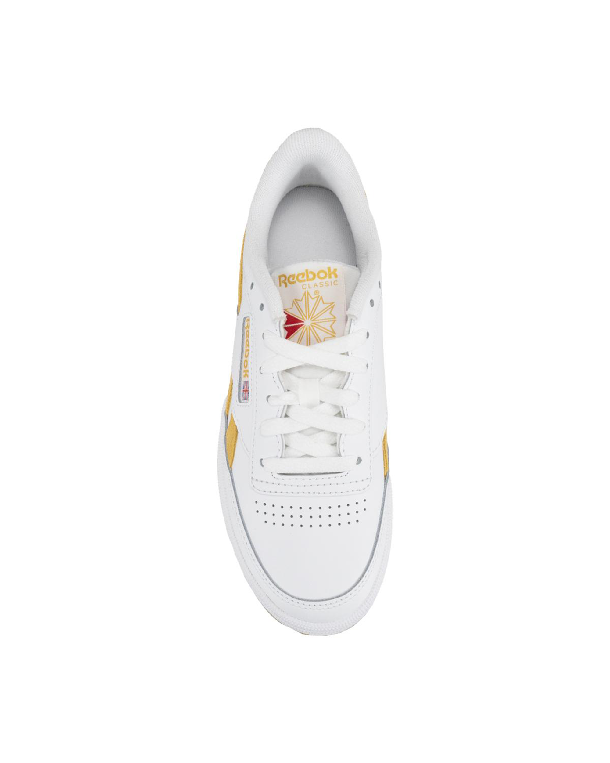 Womens Club C Revenge - White / Retro Gold / Gum