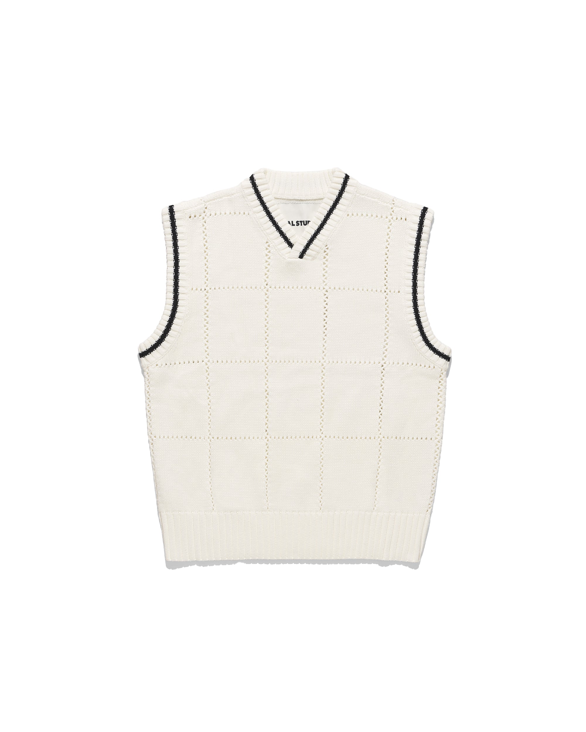 HS Knit Vest - Off White