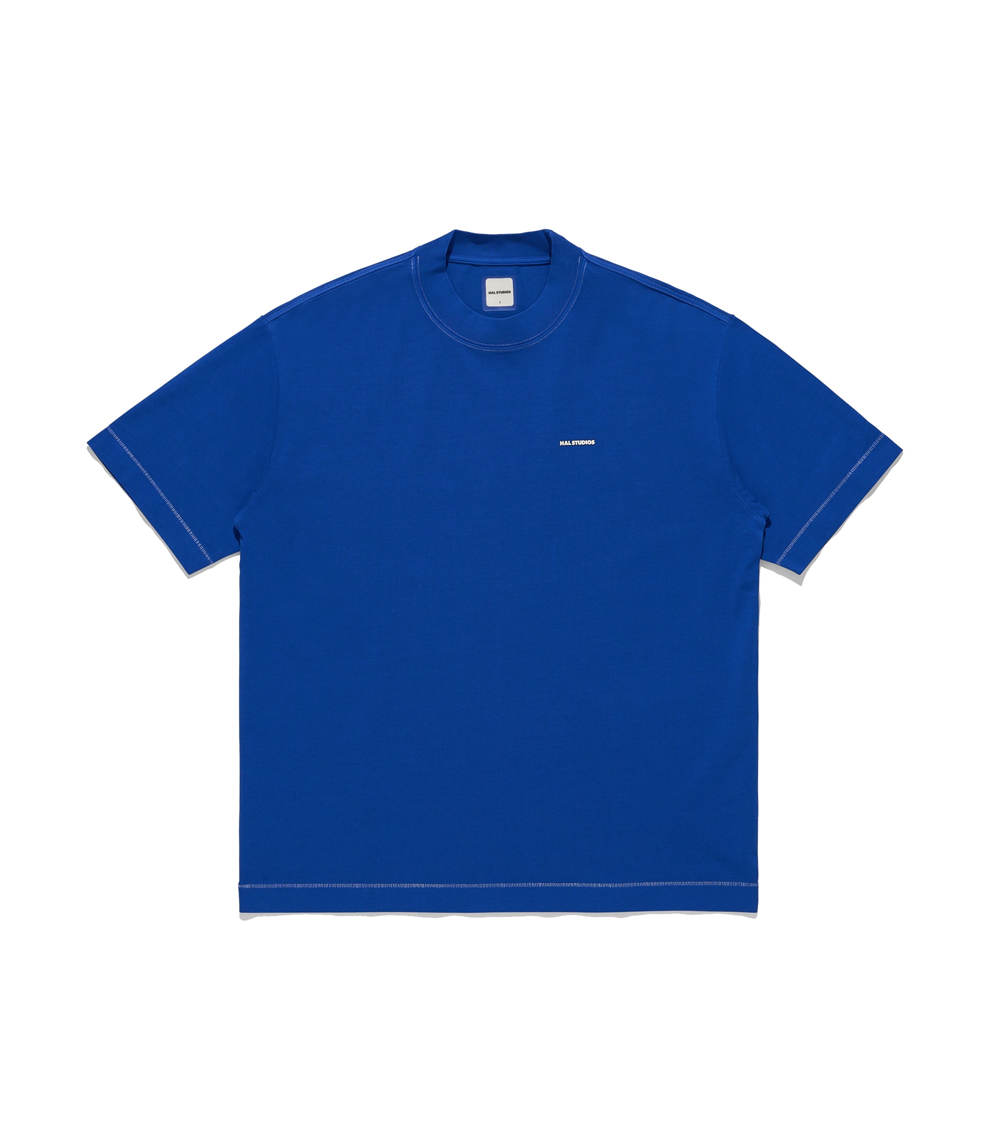 Micro Logo T-Shirt - Cobalt
