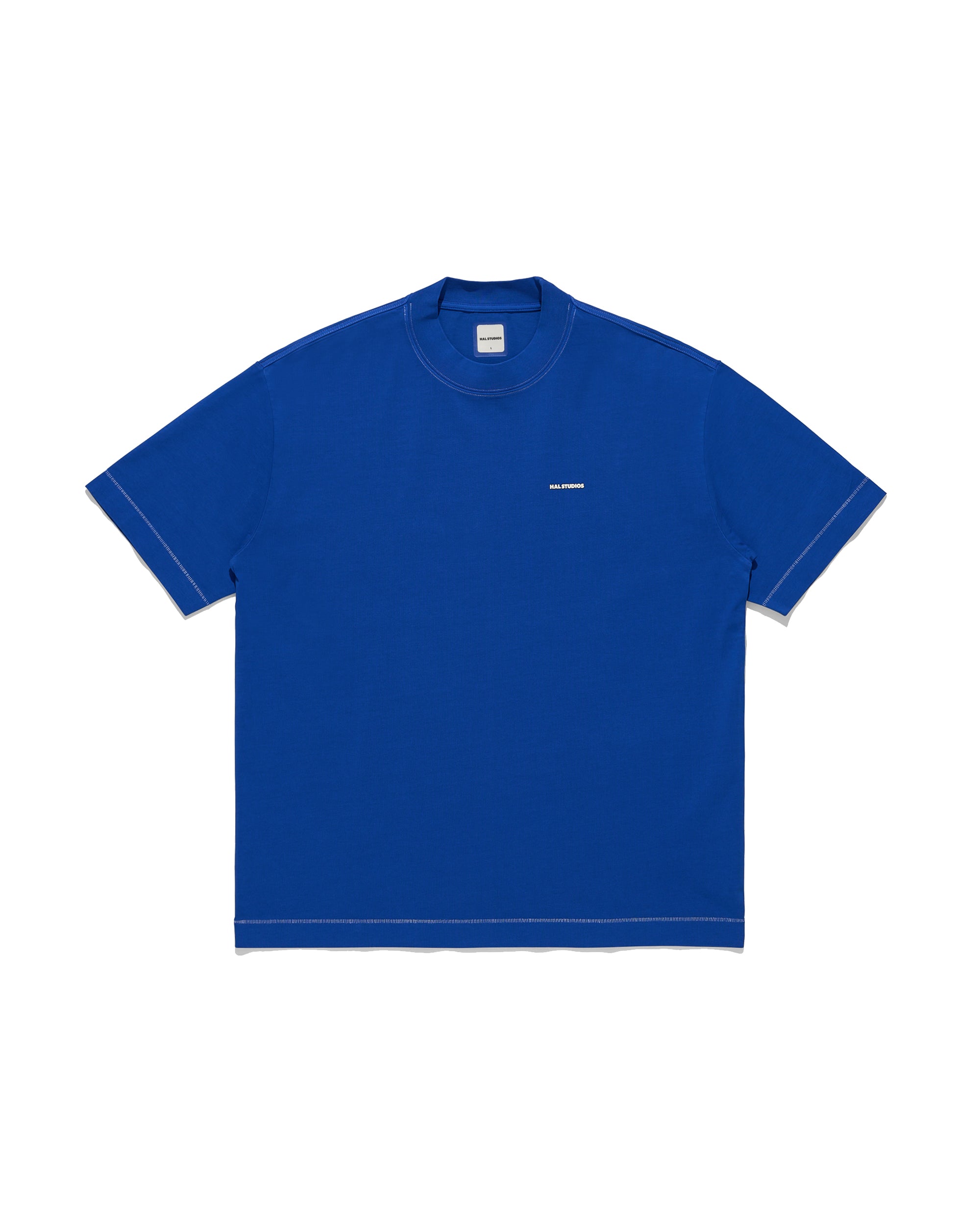 Micro Logo T-Shirt - Cobalt