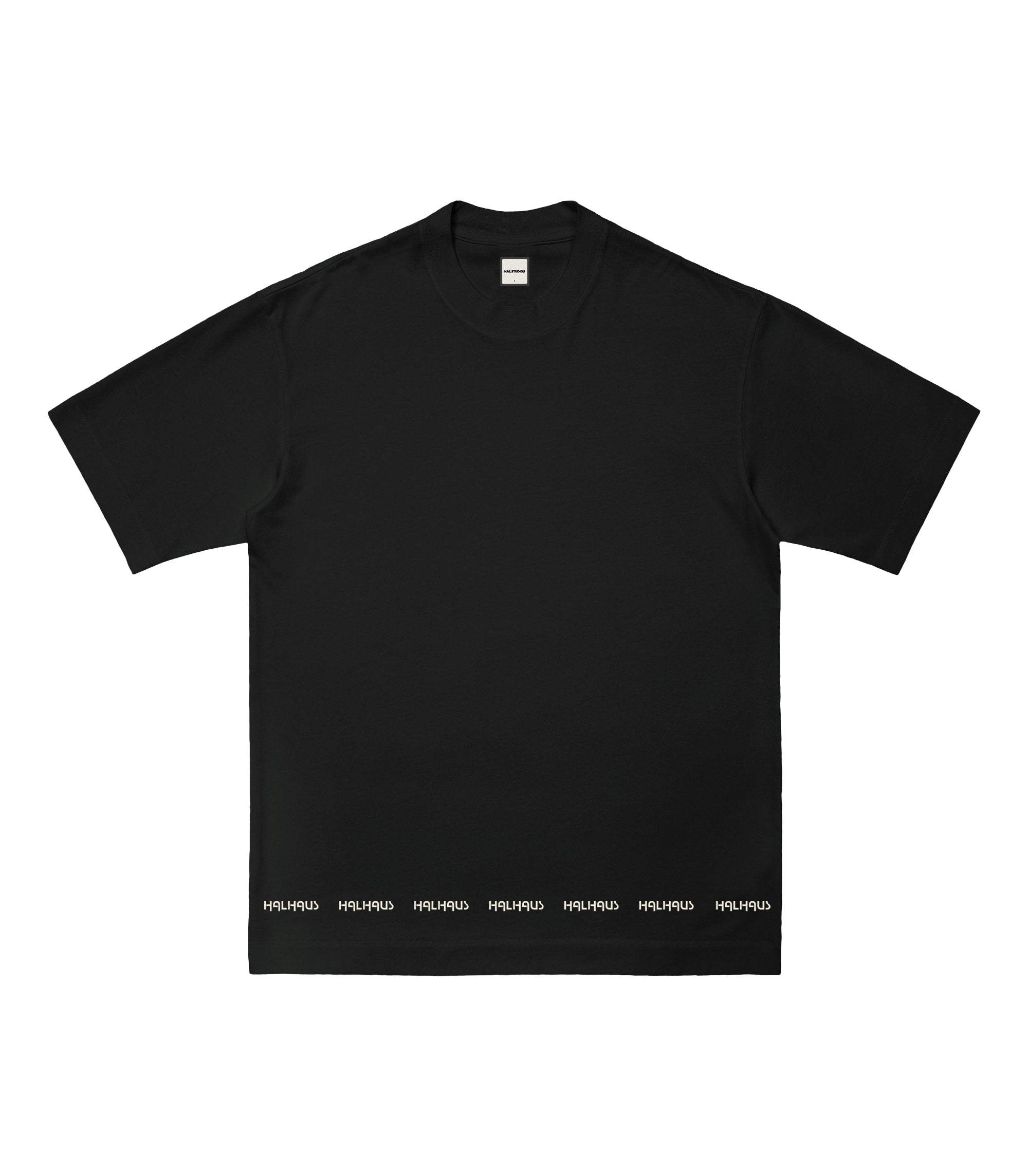 HALHAUS T-SHIRT - BLACK